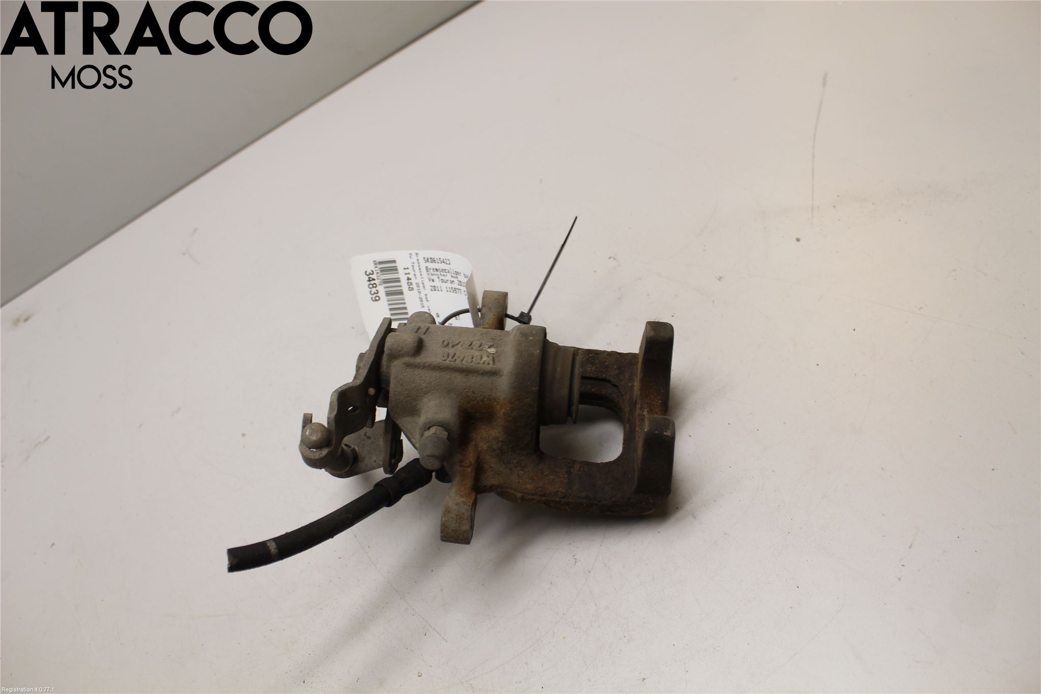 Volkswagen VW TOURAN 10-15 Bremsecaliper Bak Venstre