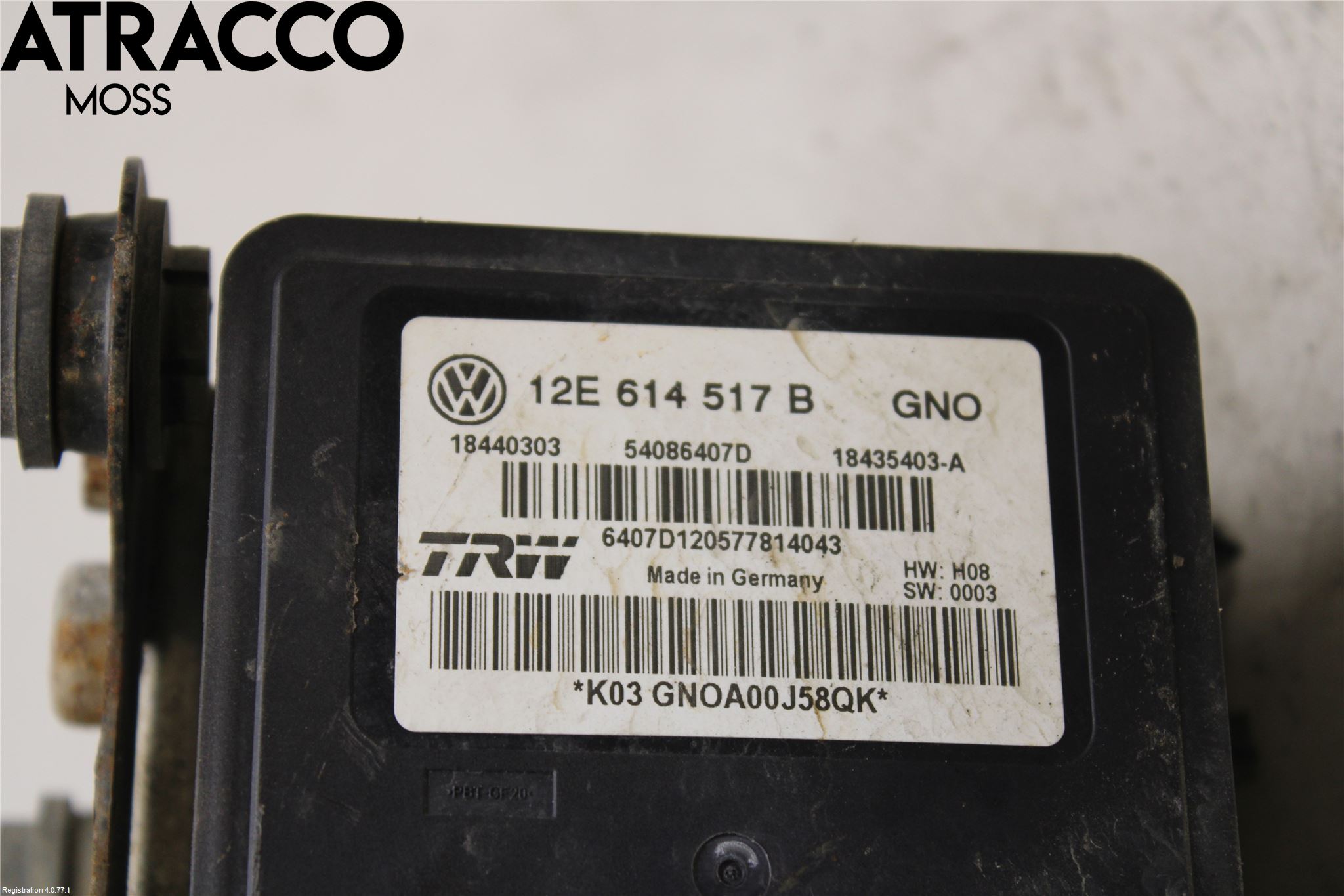 Volkswagen VW UP! / E-UP! Abs Hydraulikkaggregat