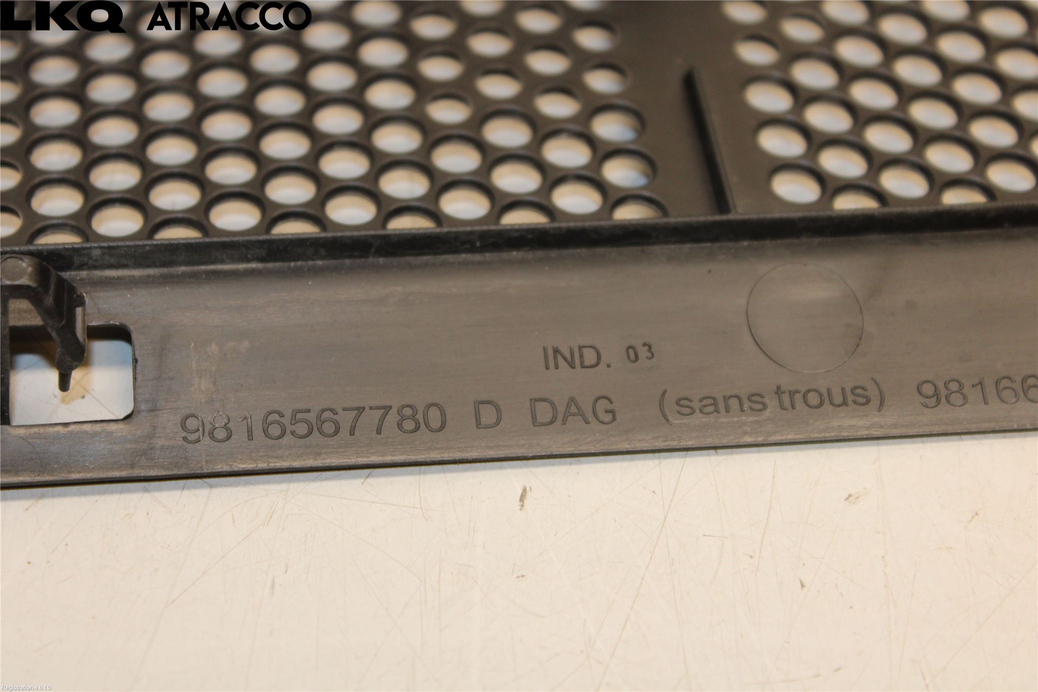 Toyota PROACE CITY 20- Visker Deksel-Grill-Under Frr