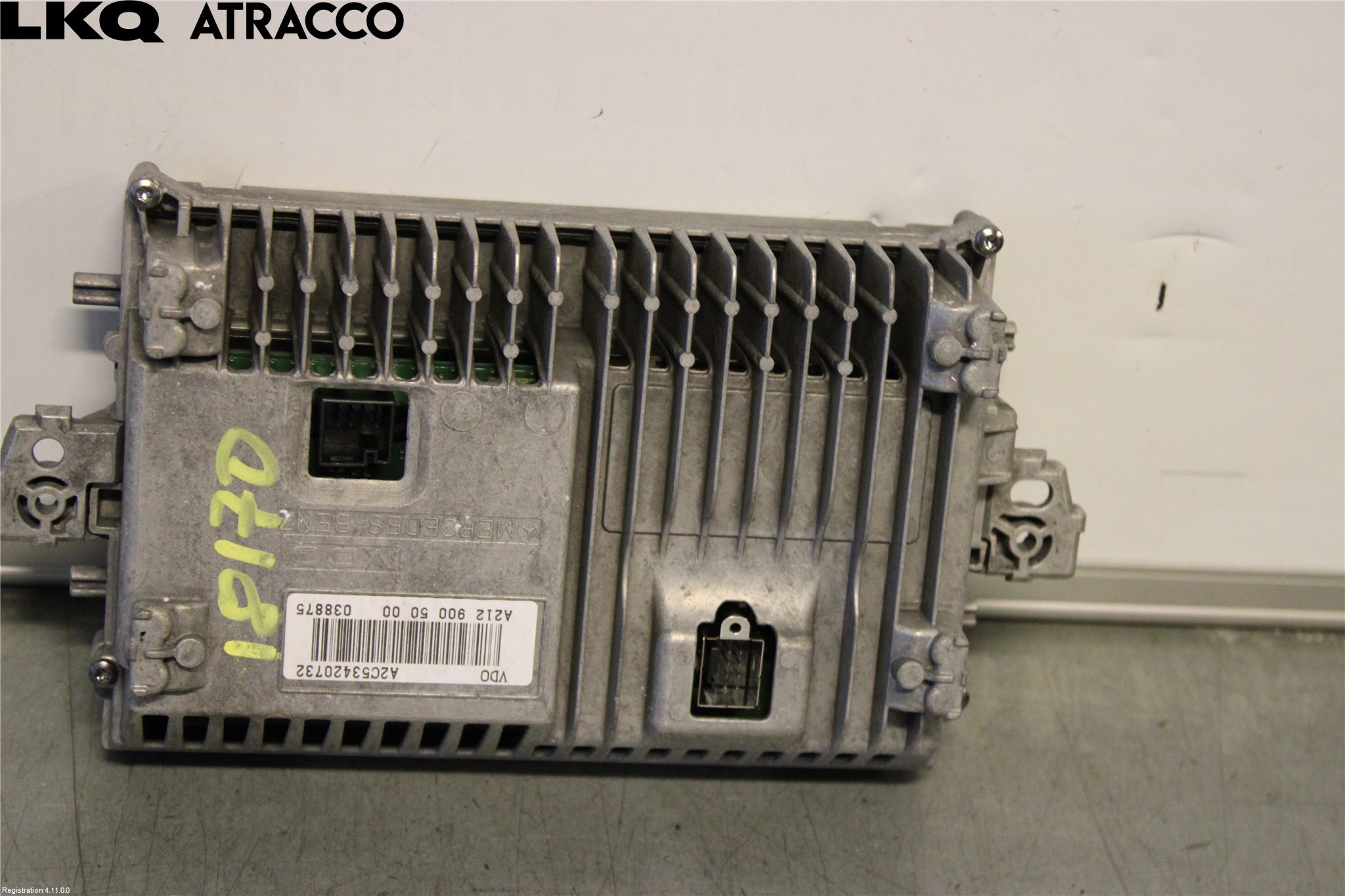 Mercedes-Benz MB E-KLASS COUPÈ/CAB(C207) 09-17 Multifunktionsdisplay