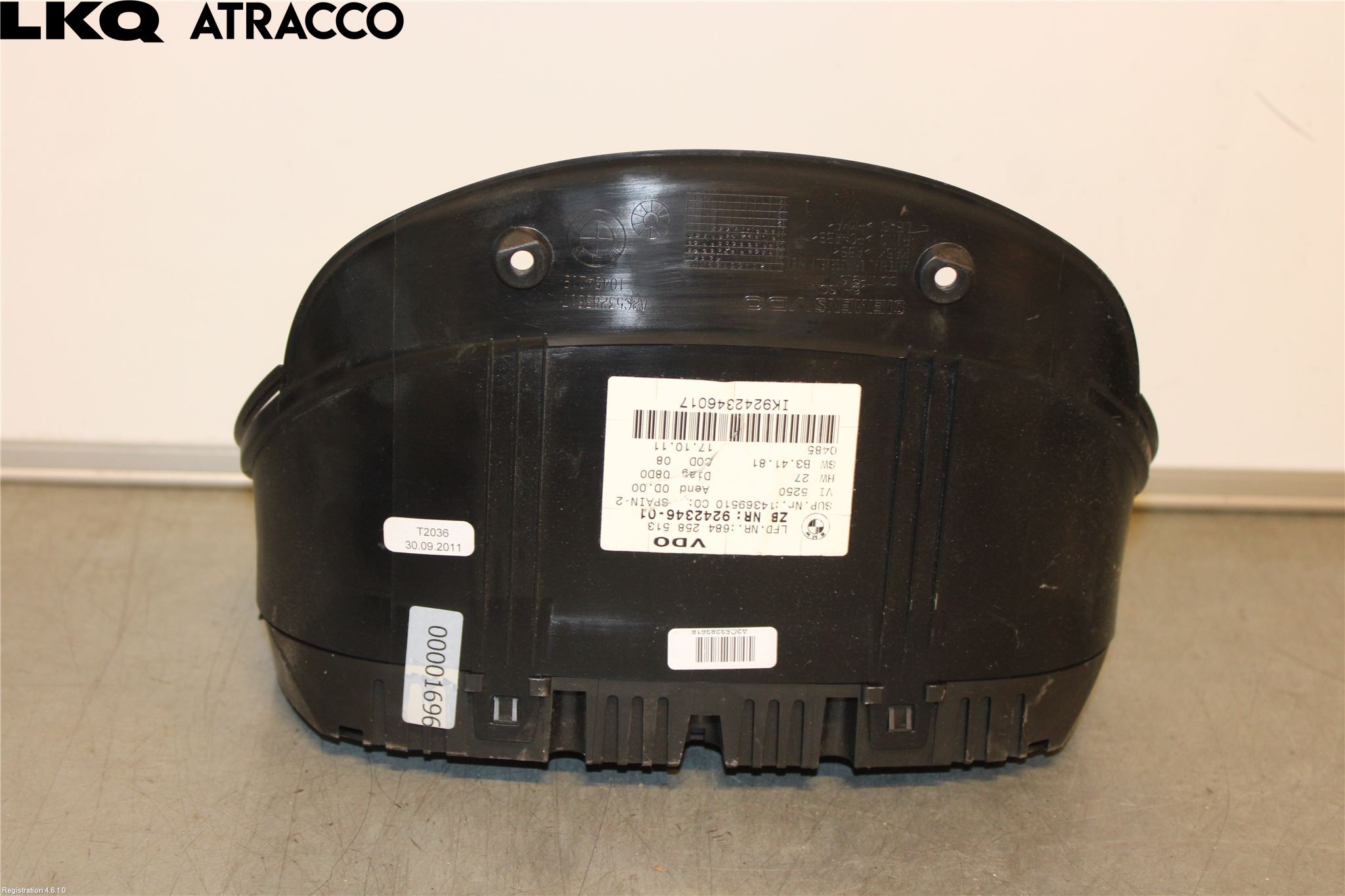 BMW 3 E90/91 SED/TOU 05-12 Instr Kombinert