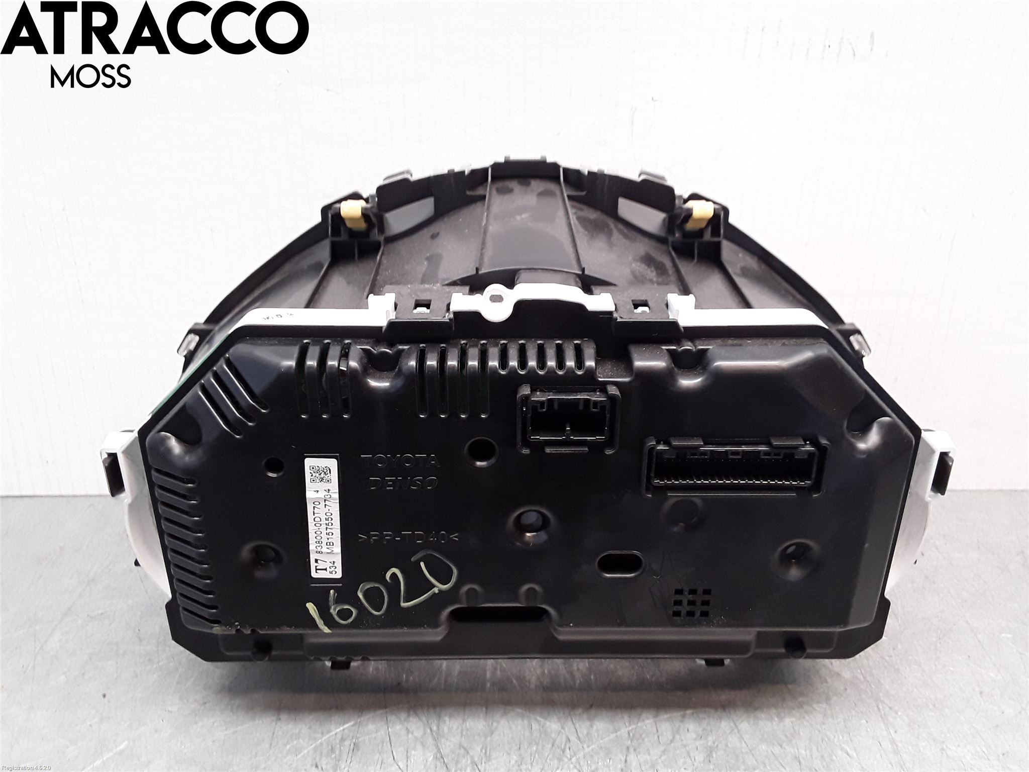 Toyota YARIS XP130 12-14 Instrumentkonsoll Midt