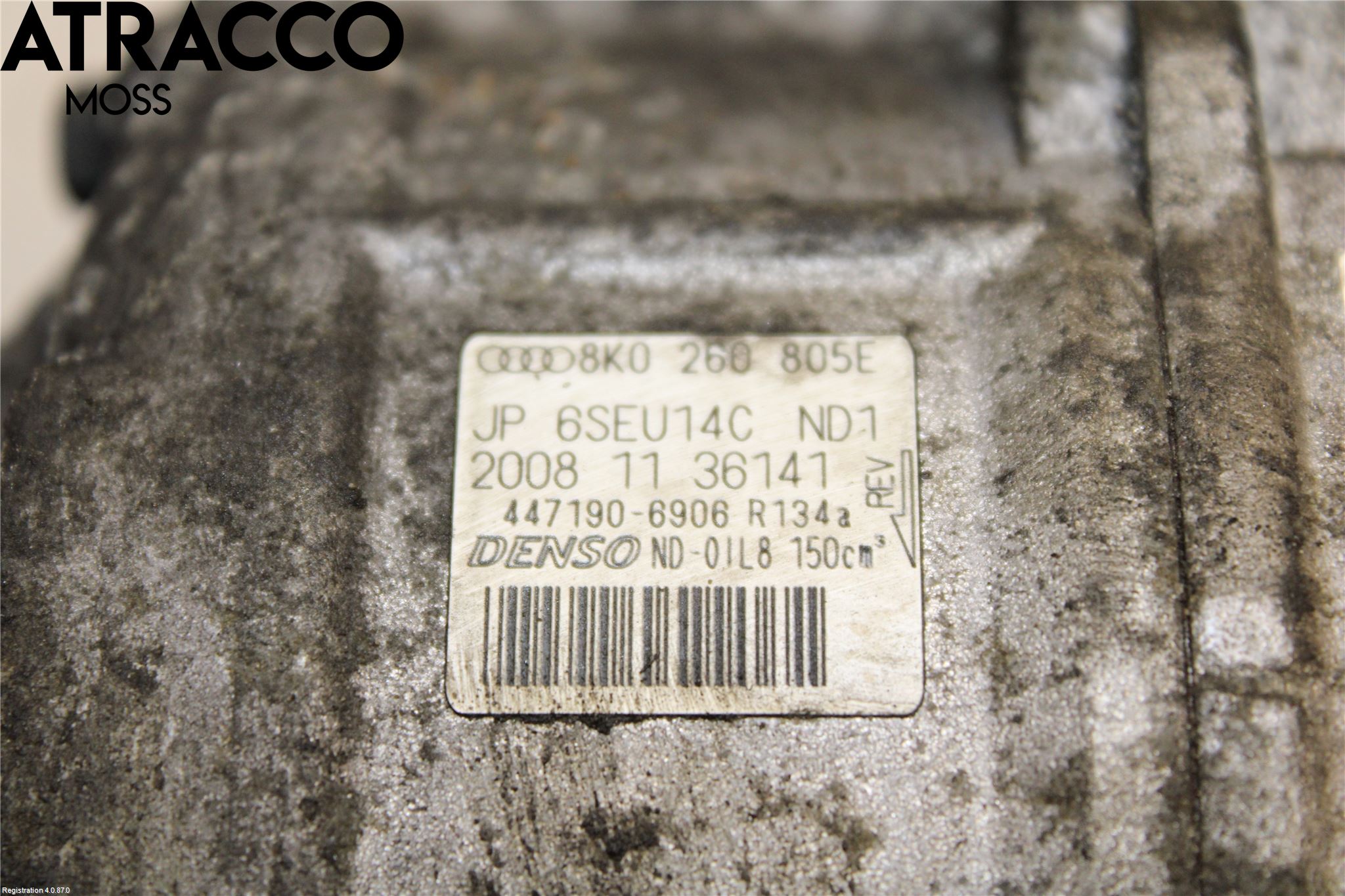 Audi Q5 09-16 Varme Ac Kompressor