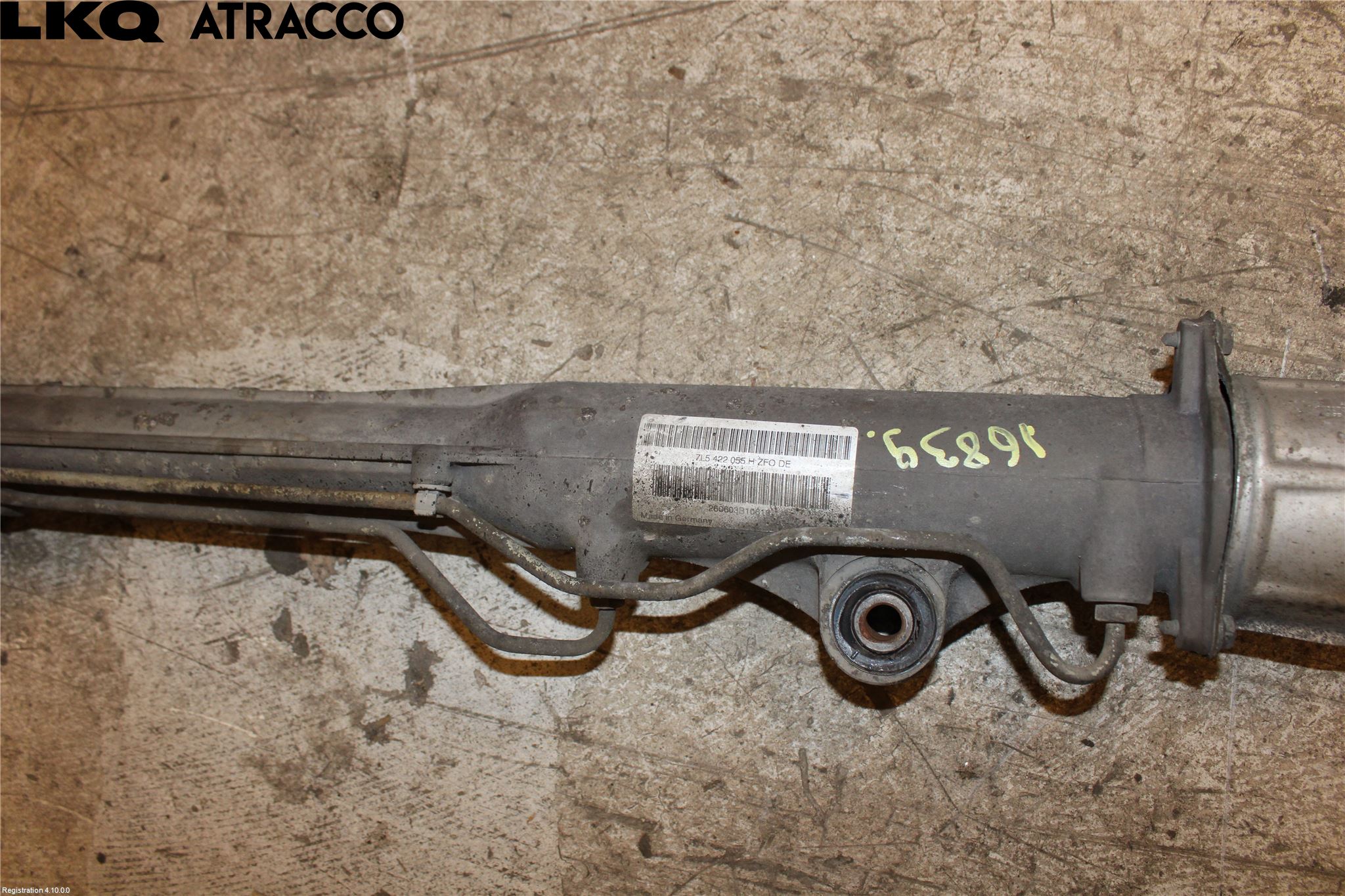 Porsche CAYENNE 03- Servo Snekke - Tannstang