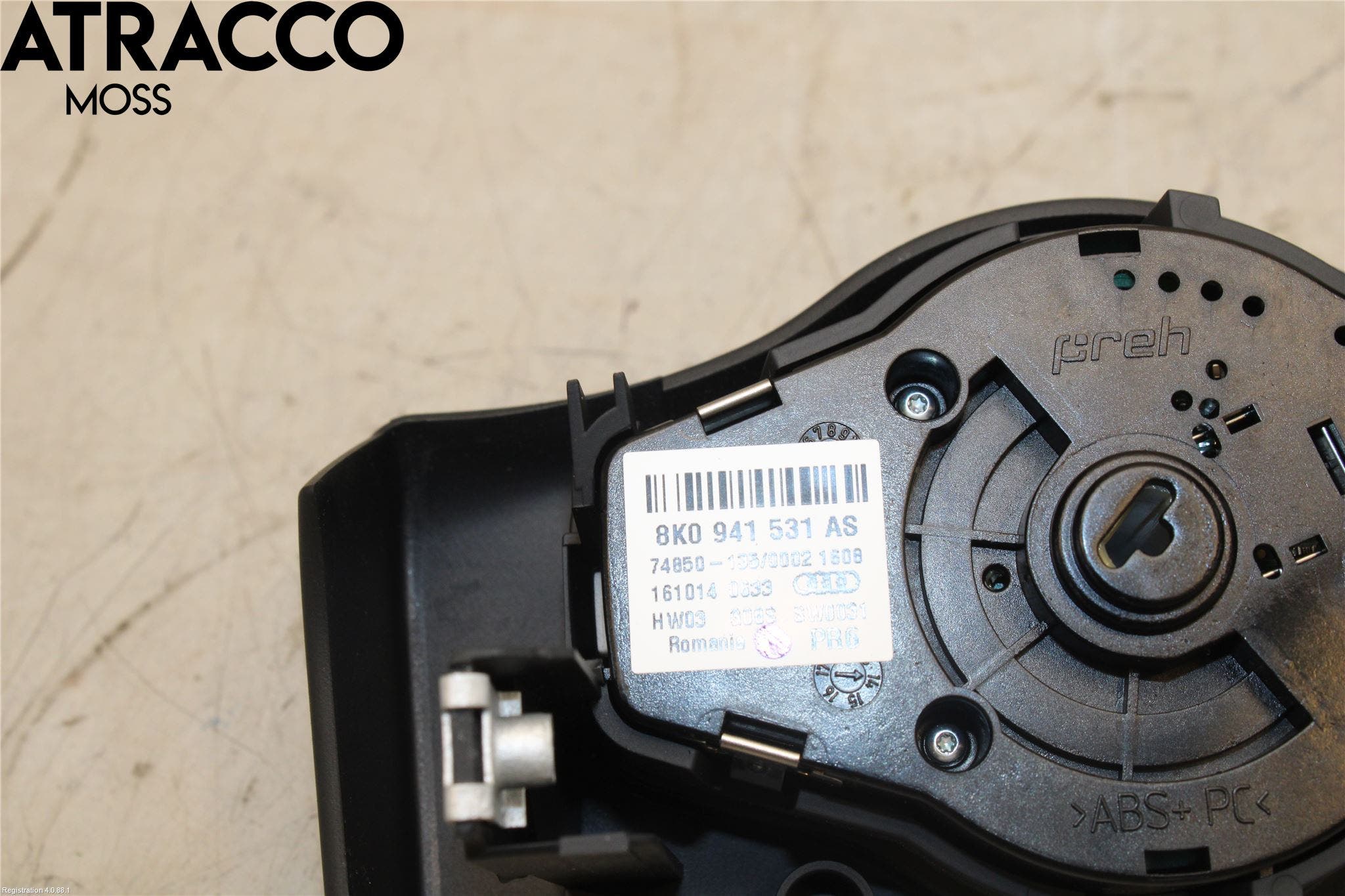 Audi A4/S4 08-11 Bryter Hovedlys