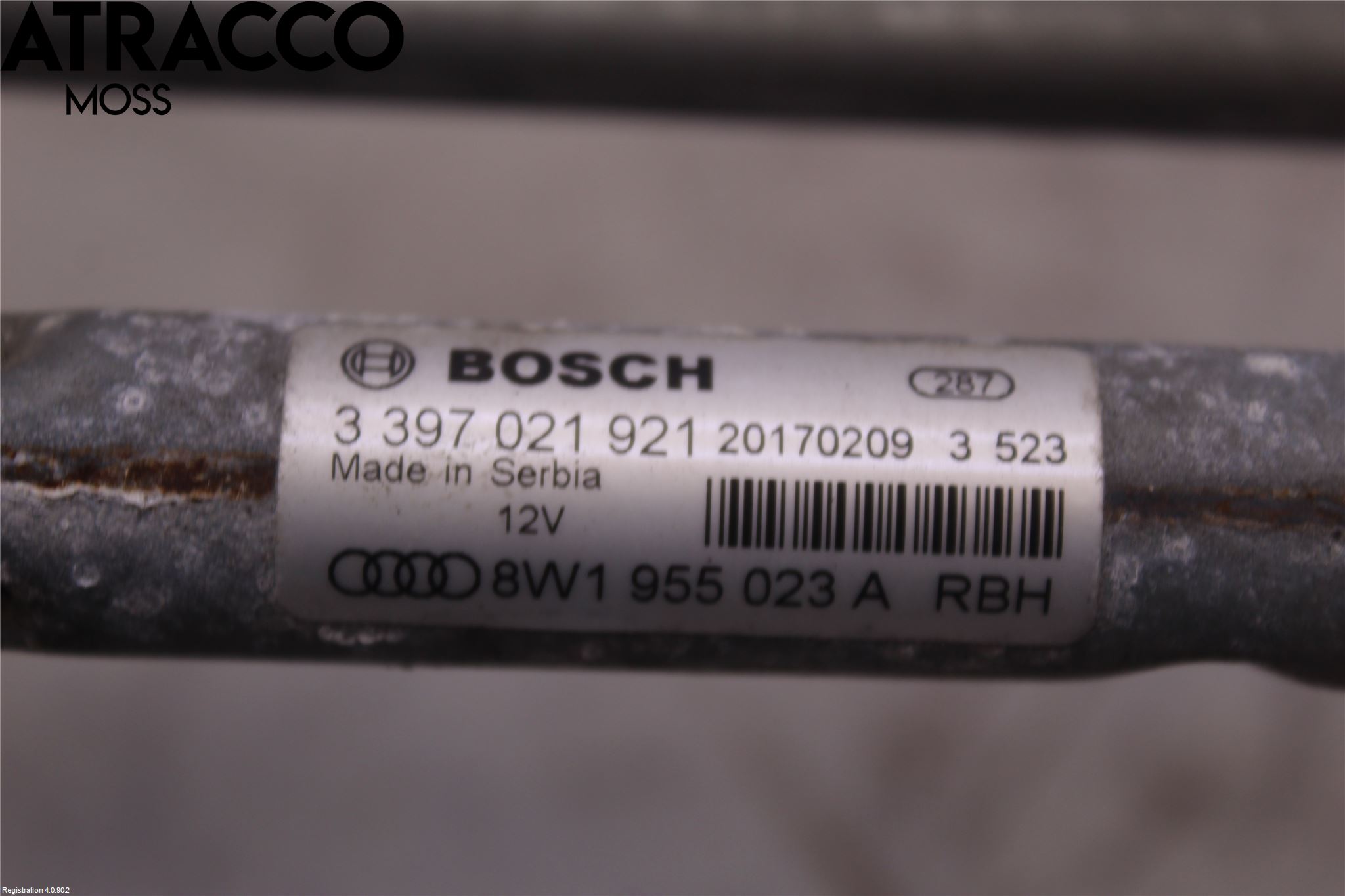 Audi A4 12-15 Viskermotor Frontrute