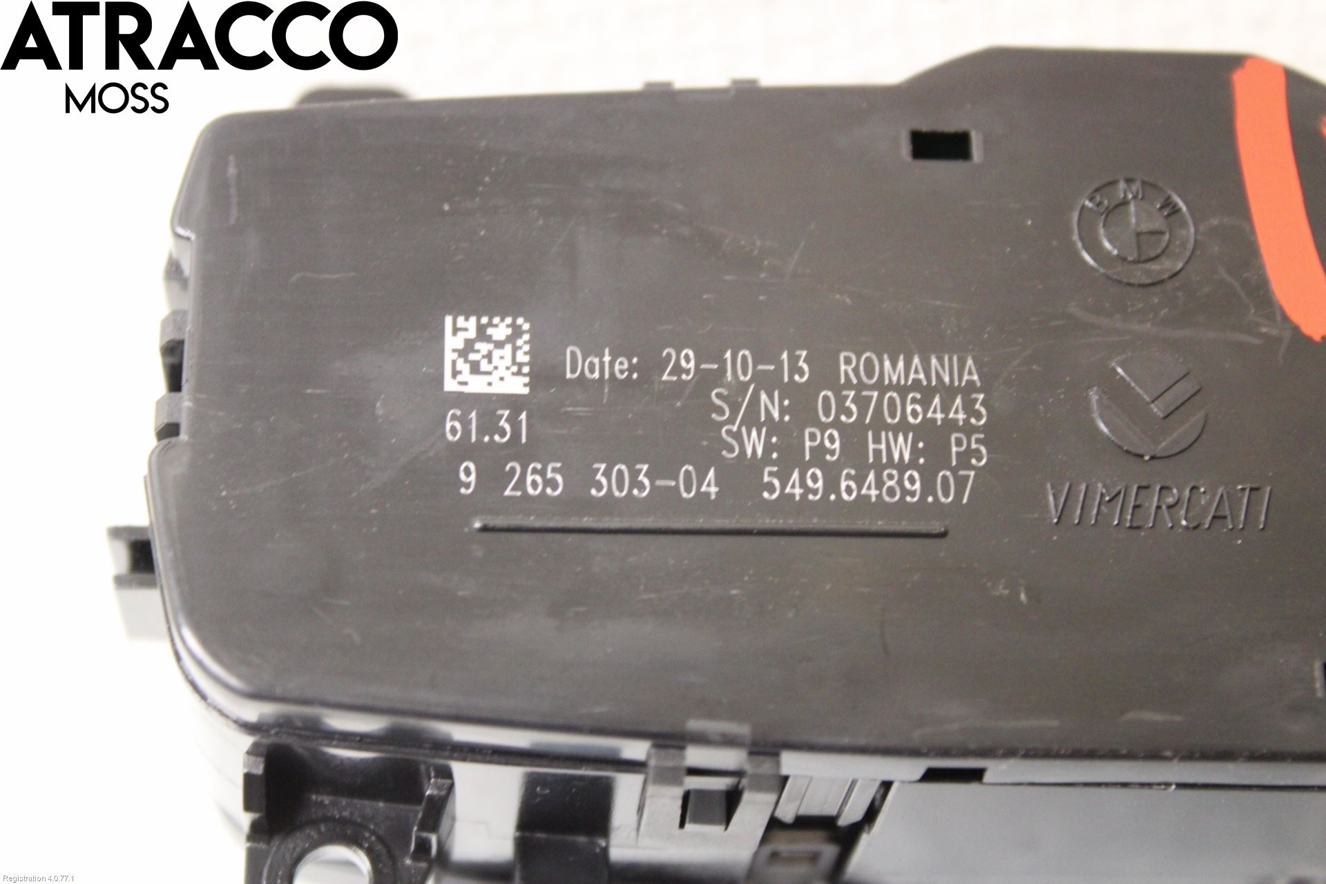 BMW 1 F20/F21 11-19 Bryter Hovedlys