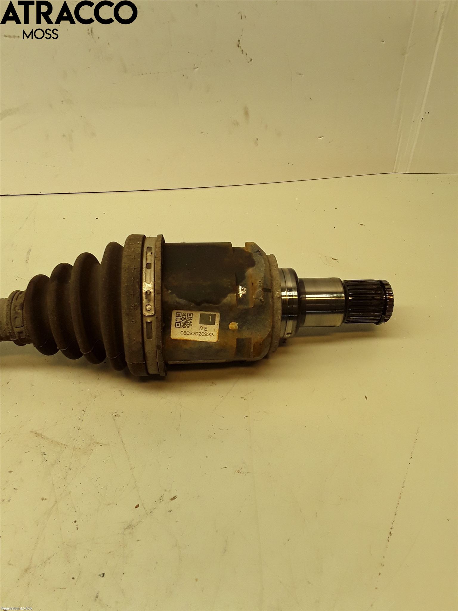 Toyota RAV 4 06-12 Drivaksel Foran Kompl Venstre