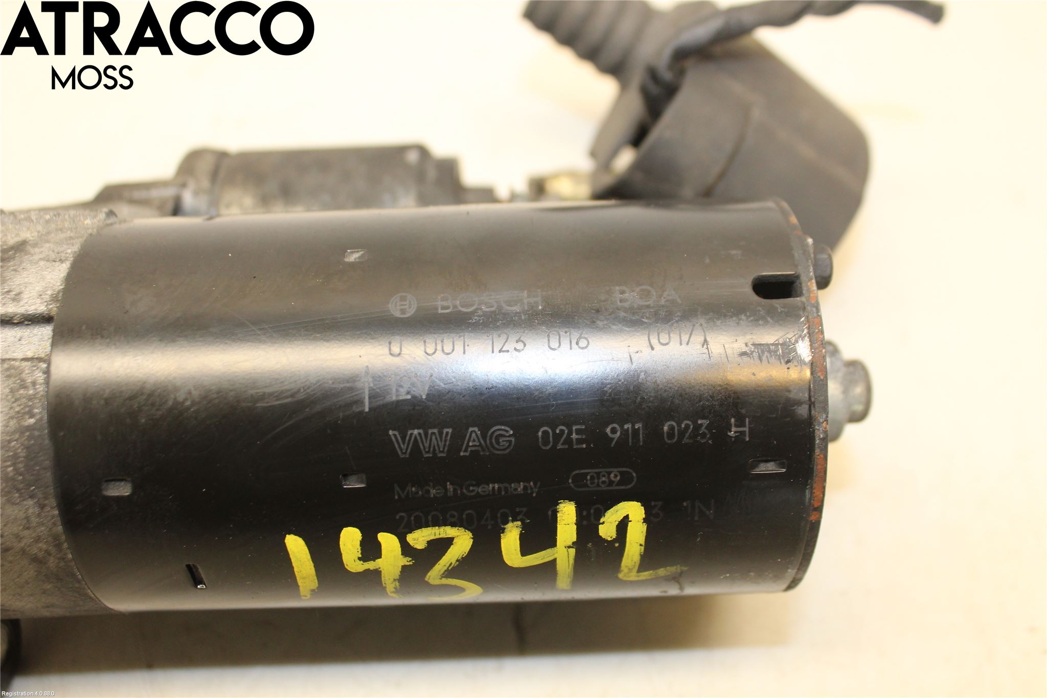 Volkswagen VW TOURAN 03-10 Startmotor Diesel