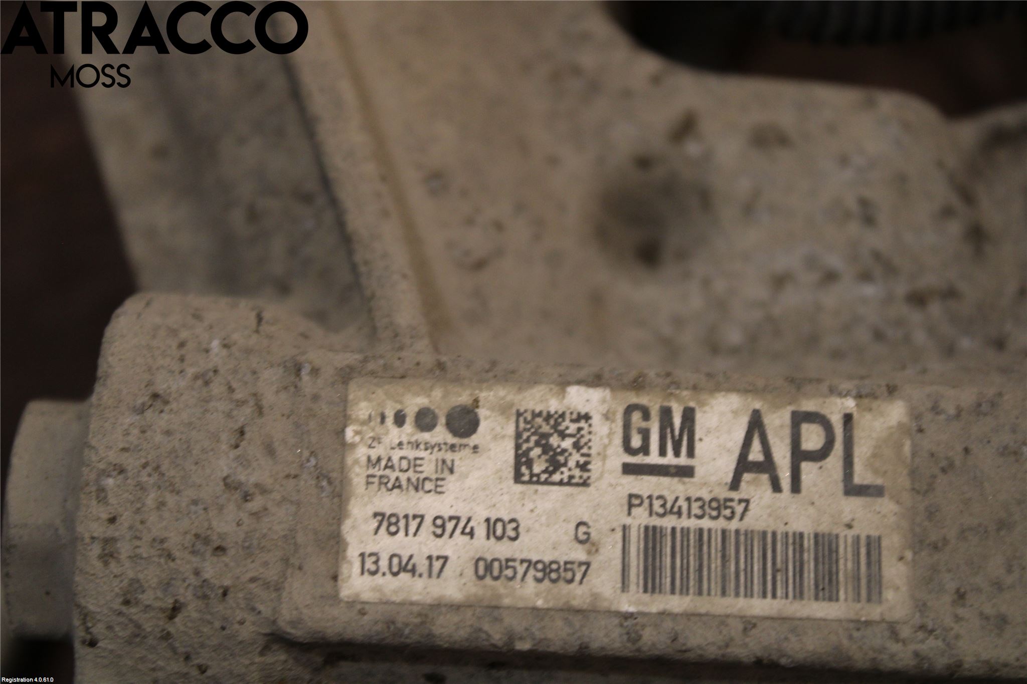 Opel ASTRA J 10-15 Servo Snekke - Tannstang