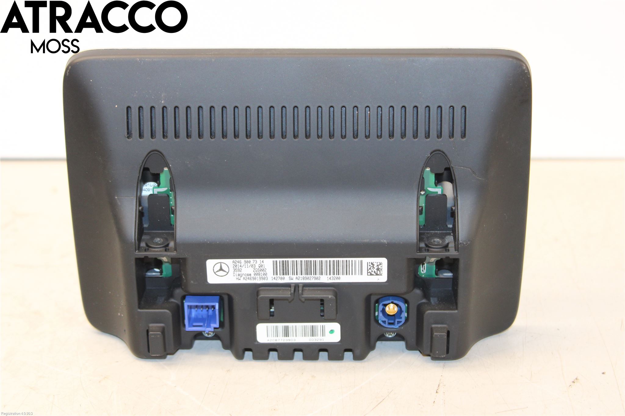 Mercedes-Benz MB B-KLASS (W246/W242) 12-19 Instr Varselys - Display