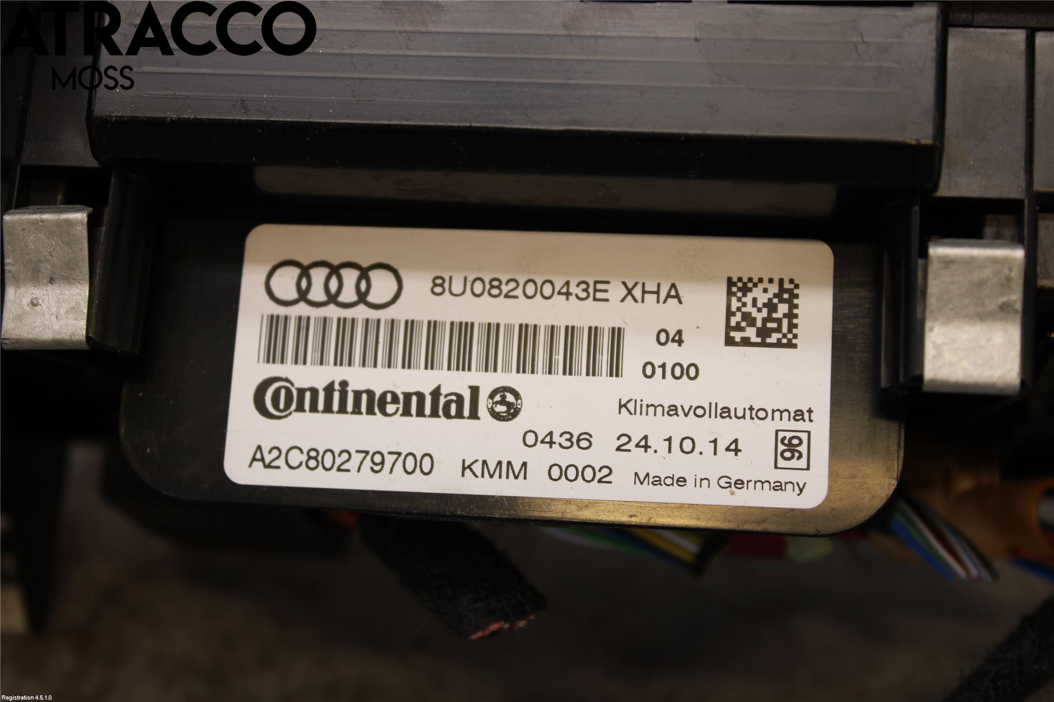 Audi Q3 8U 12-18 Varme Ac Betjening-Display