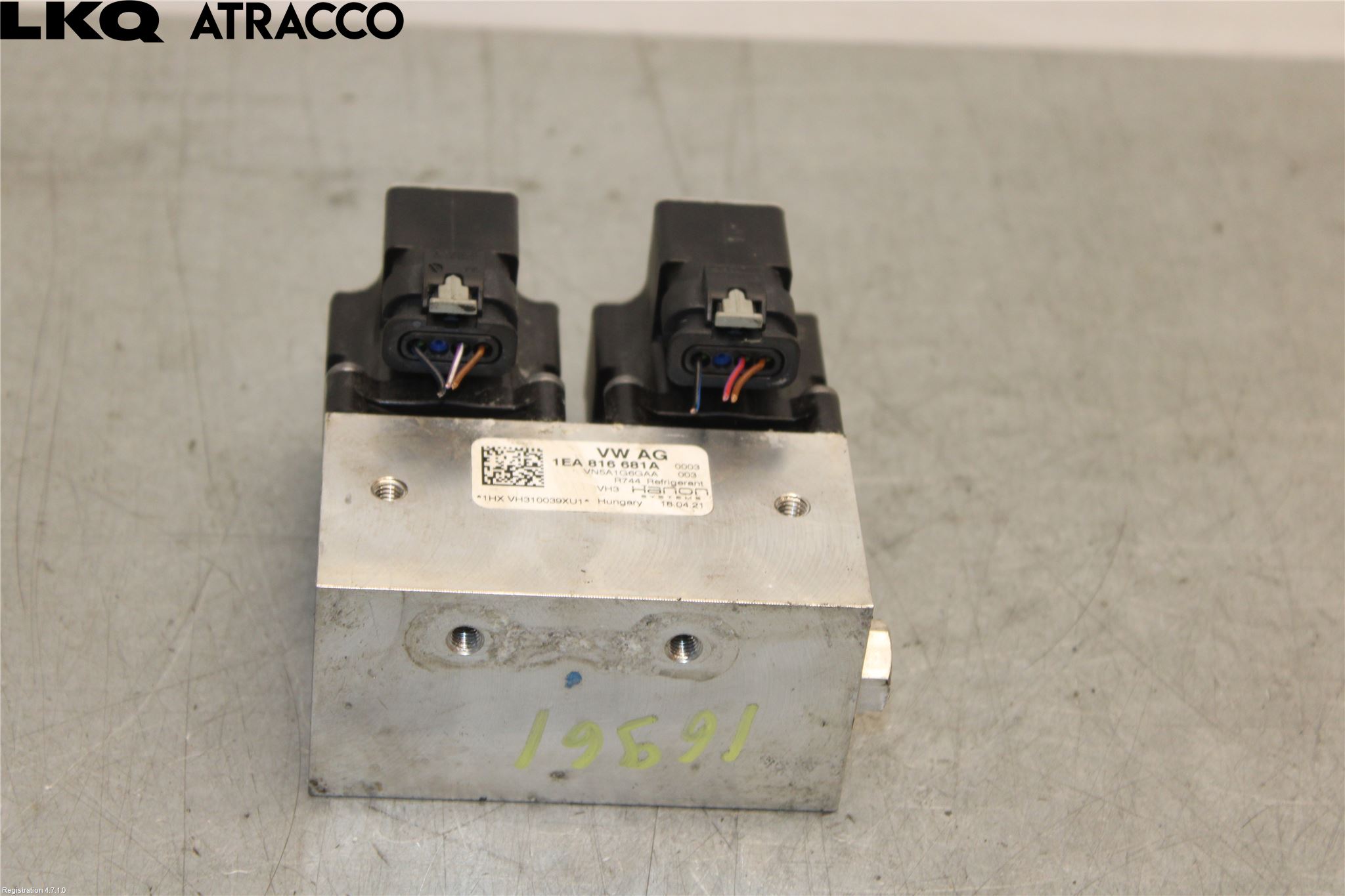 Volkswagen VW ID.4 21- Varme Ac Ekspansjonsventil