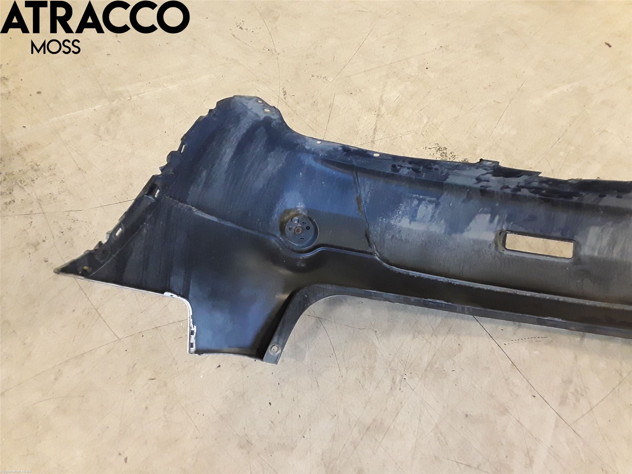 Nissan QASHQAI+2  10-14 Støtfanger Bak