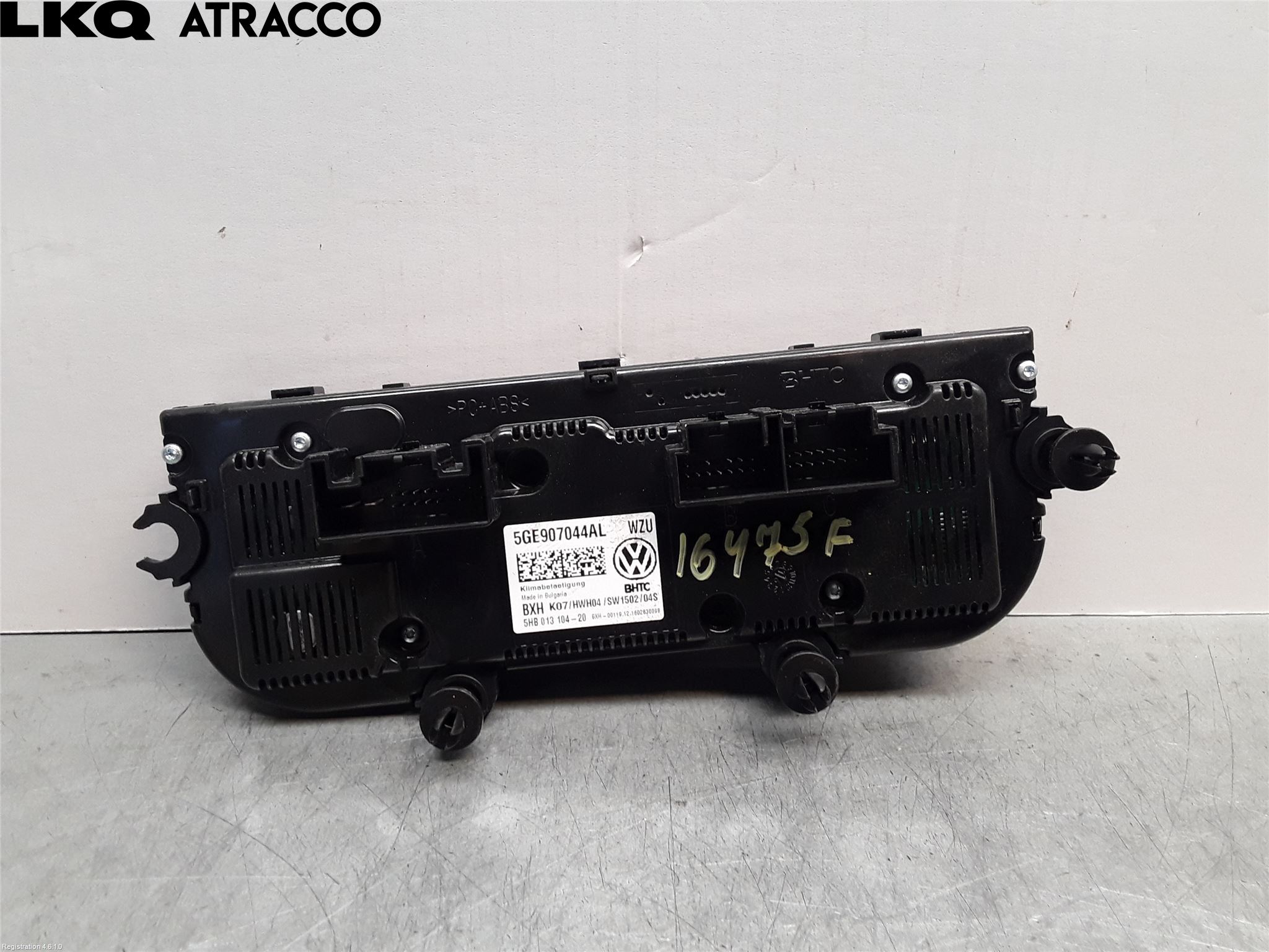 Volkswagen VW PASSAT 15-19 Varme Ac Betjening-Display