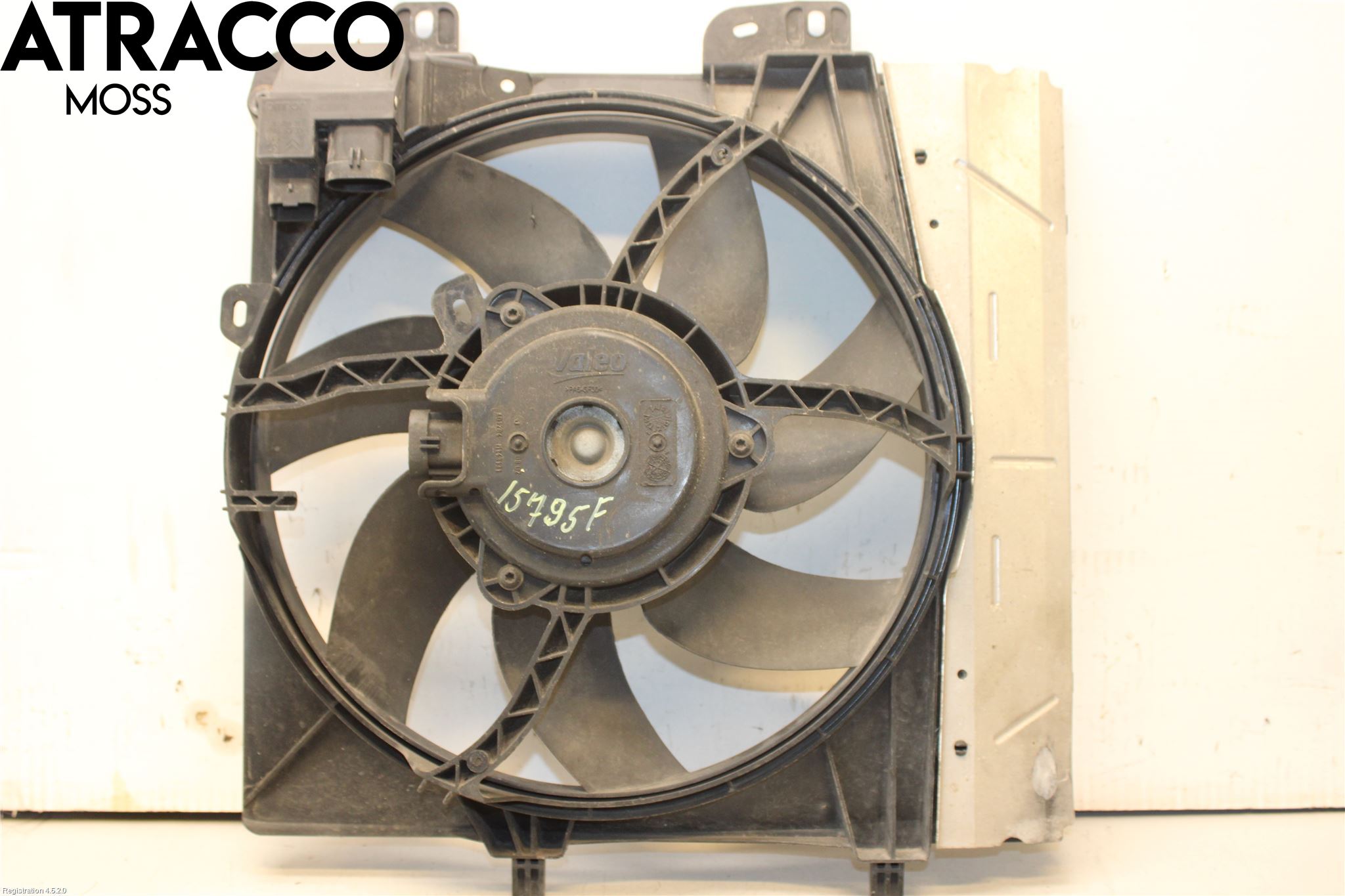 Peugeot 208 12-15 Kjølevifte Elektrisk