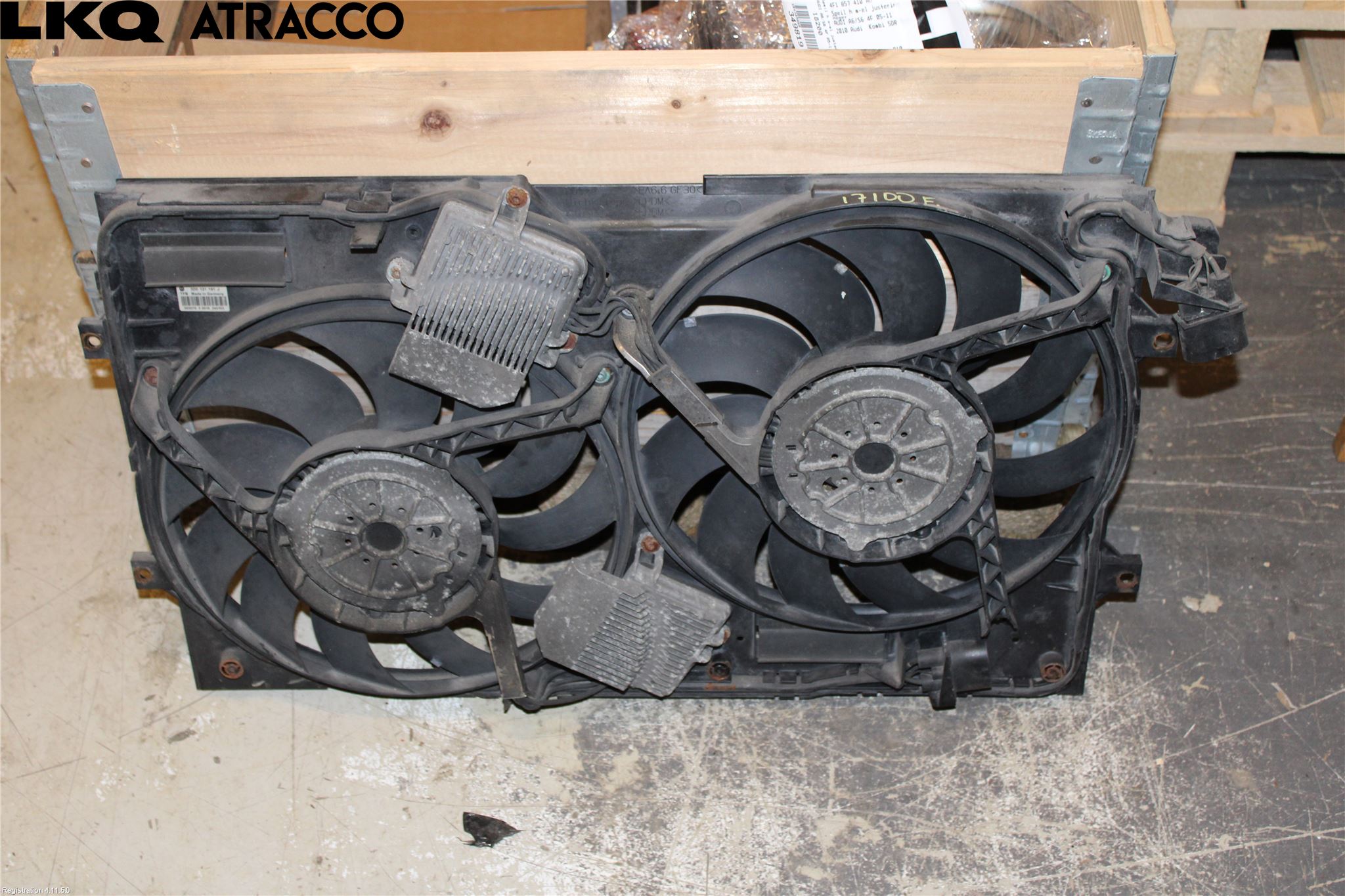 Volkswagen VW PHAETON Kjølevifte Elektrisk