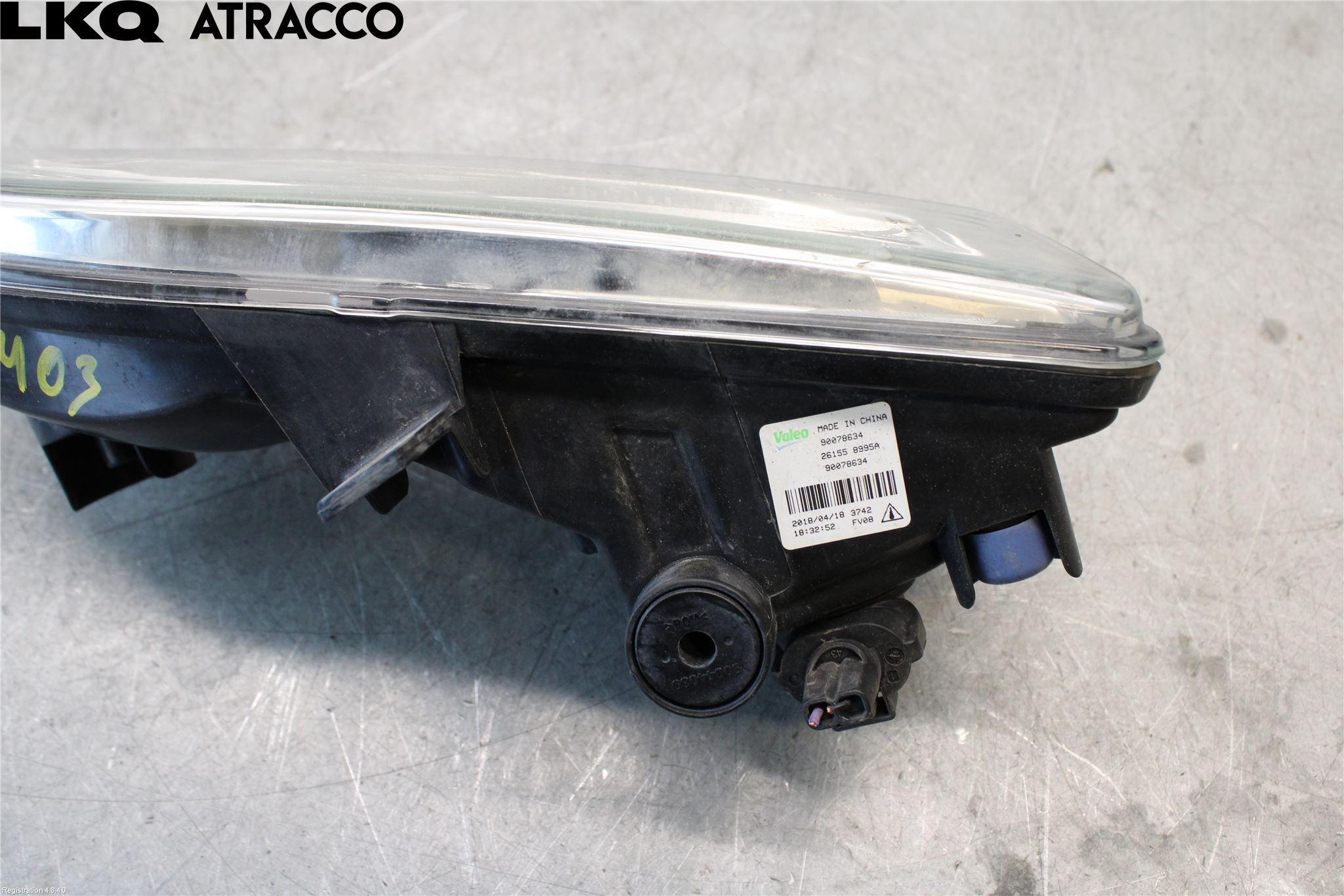 Nissan LEAF 18- Frontlykt-Kurve-Tåkelys