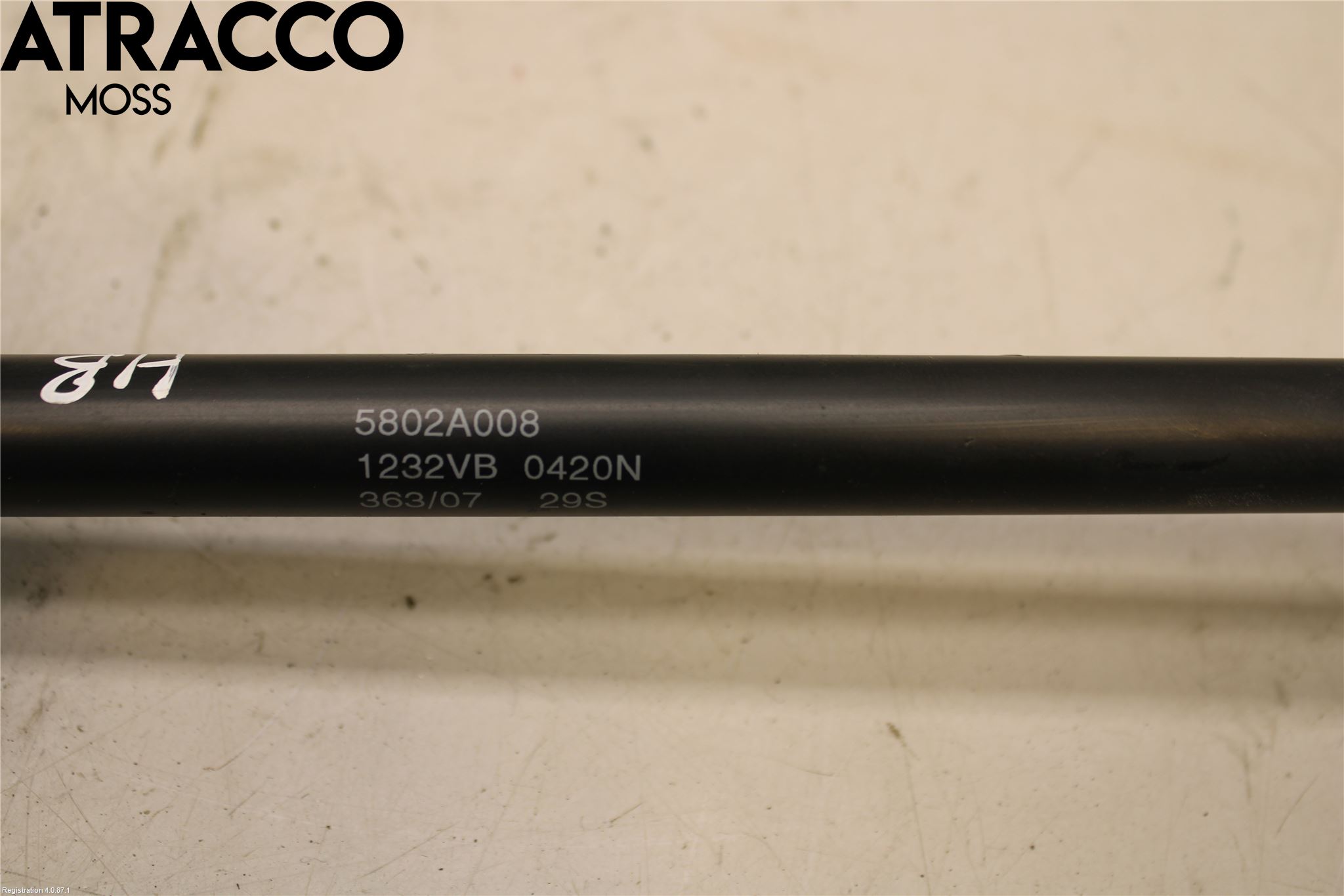 Mitsubishi OUTLANDER 07-12 Bakluke Demper-Gassfjær