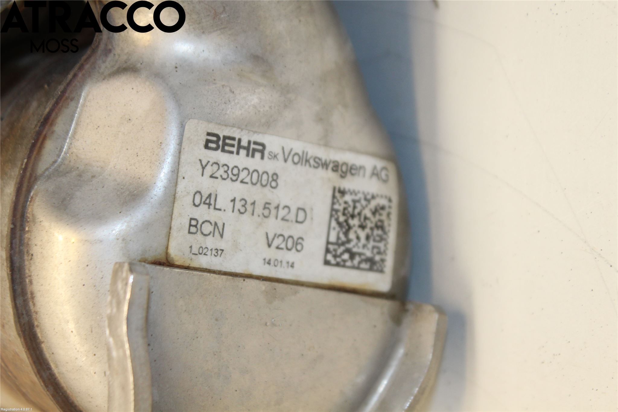 Skoda OCTAVIA (5E) 13-20 Eksos Kjøler