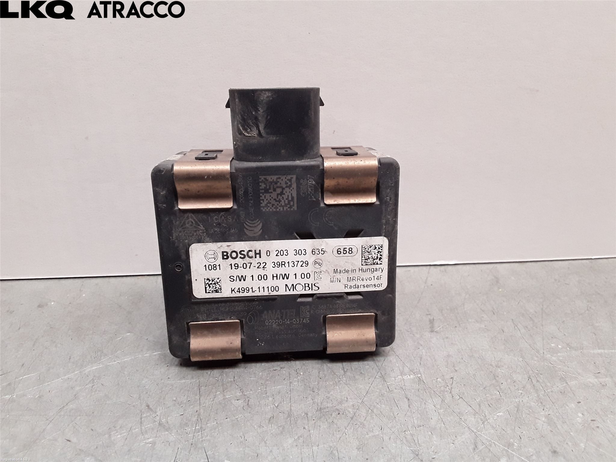 Hyundai KONA/ELECTRIC OS 18-23 Sensor Øvrig