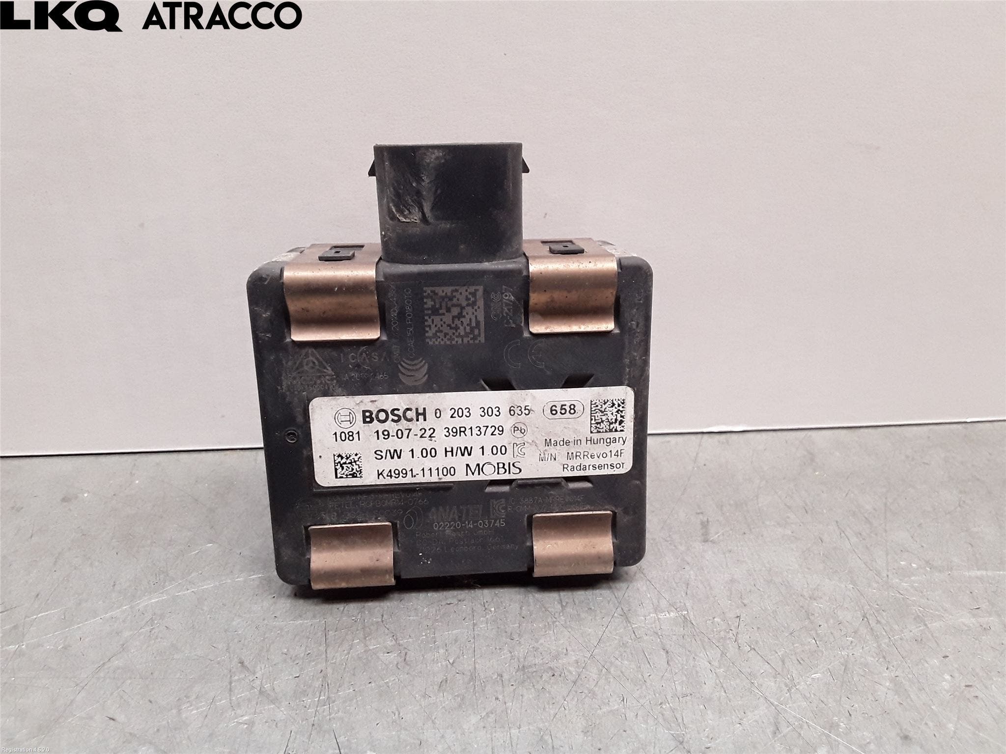 Hyundai KONA/ELECTRIC OS 18-23 Sensor Øvrig