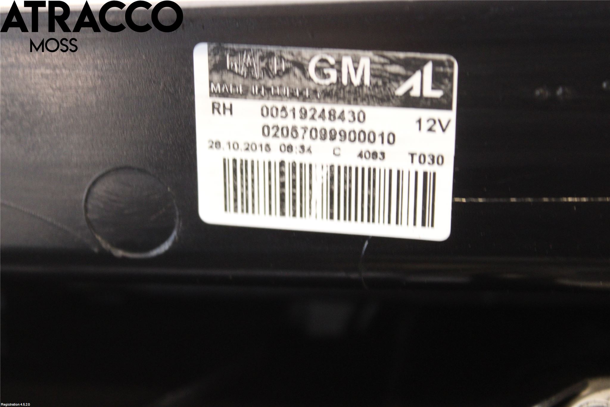 Opel COMBO D 12-18 Baklykt Høyre