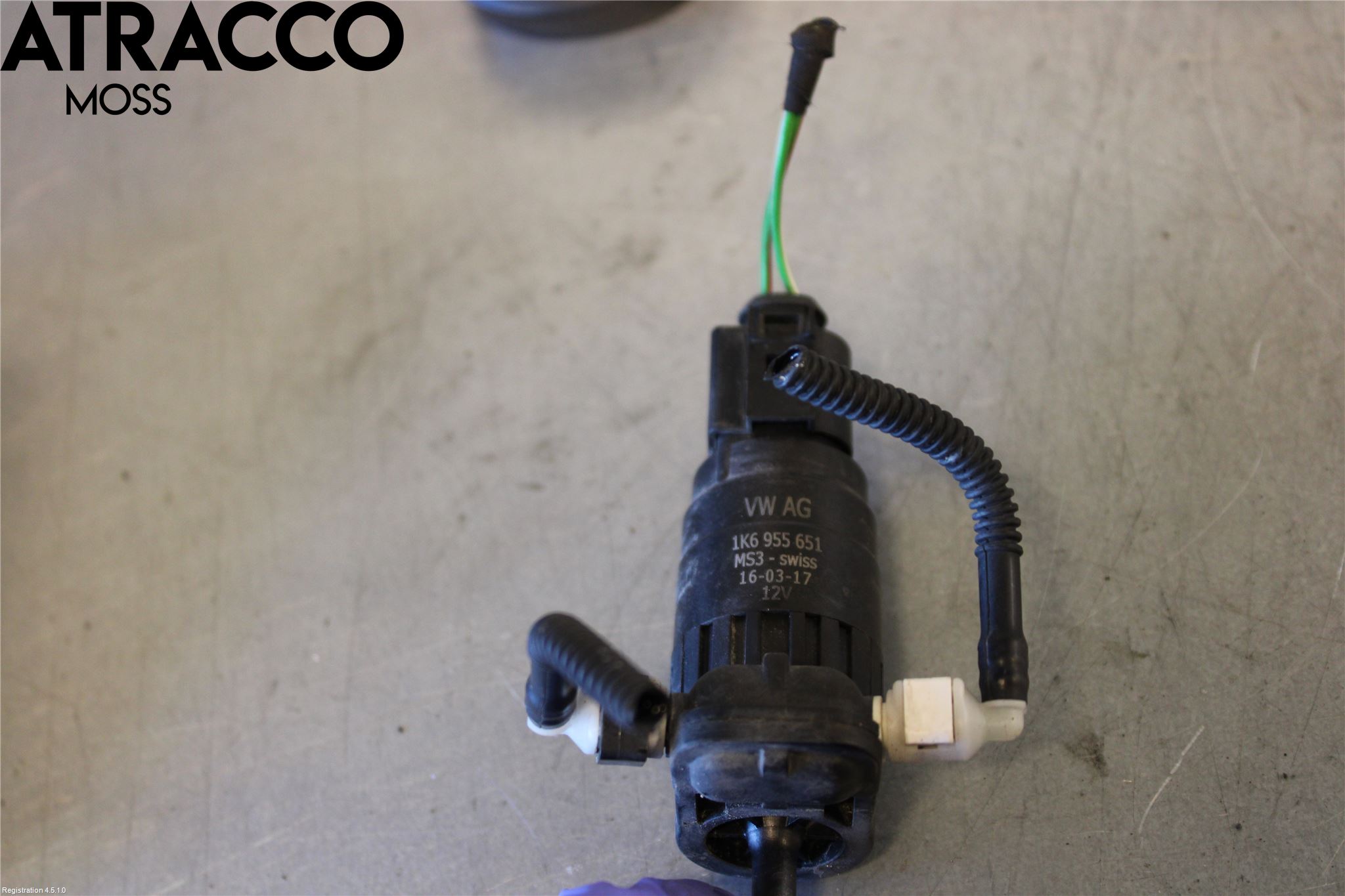 Volkswagen VW GOLF / E-GOLF VII 13-20 Spylerpumpe Frontrute