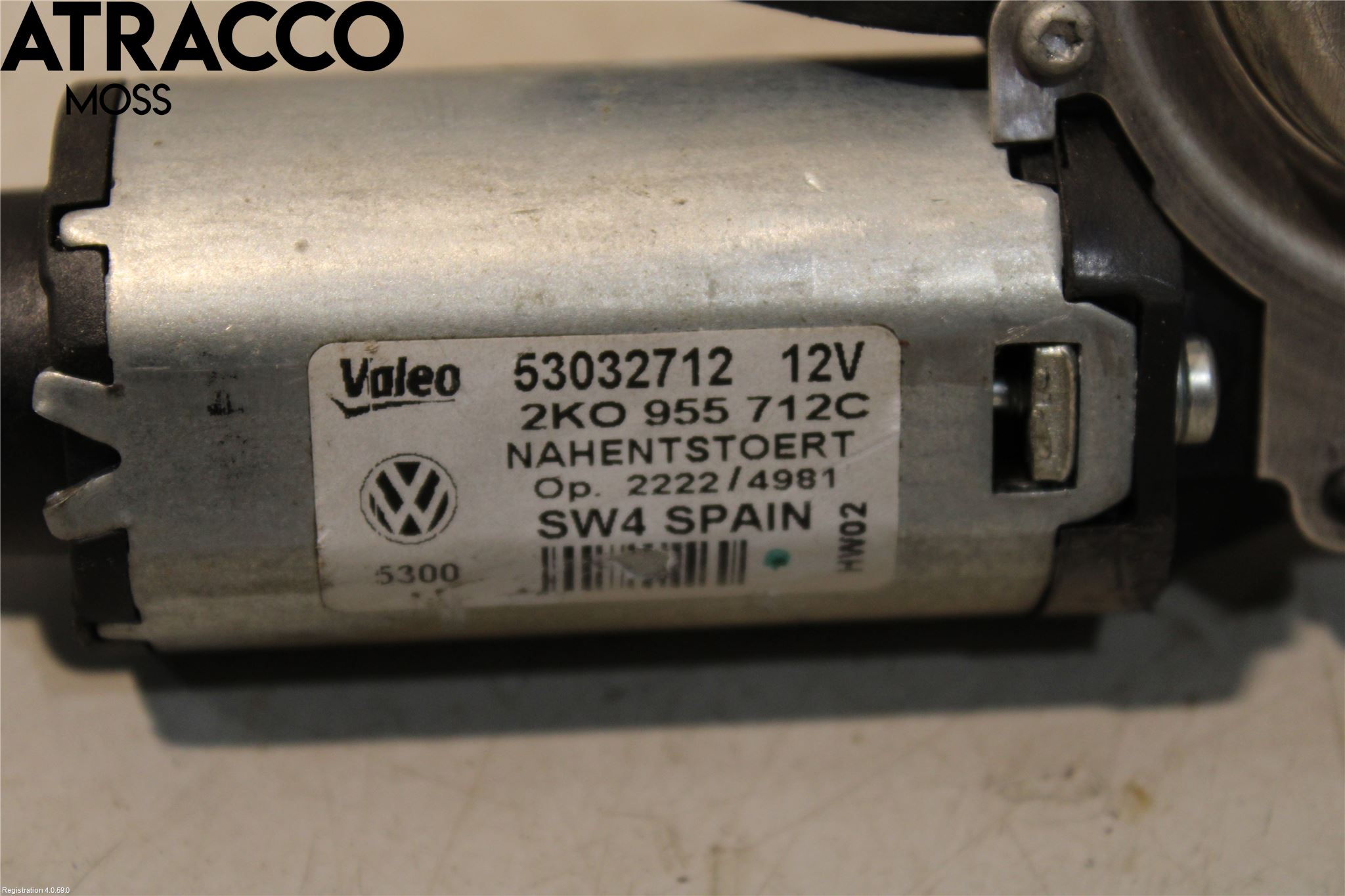 Volkswagen VW CADDY 11-15 Viskermotor Bakluke