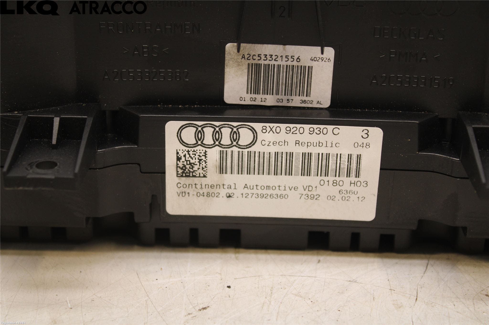 Audi A1/S1 11-18 Instr Kombinert