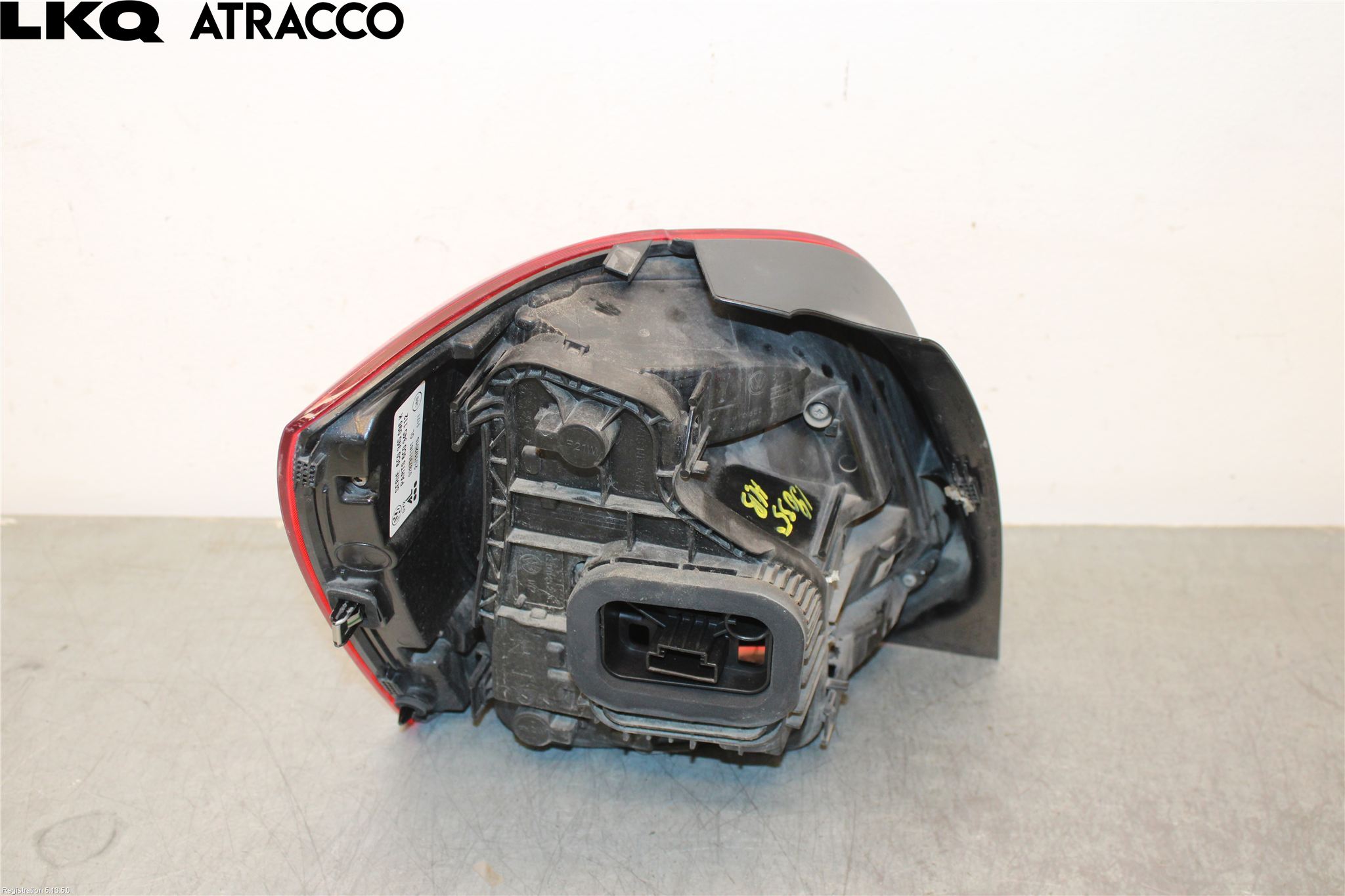 Volkswagen VW POLO 10-17 Baklykt Høyre