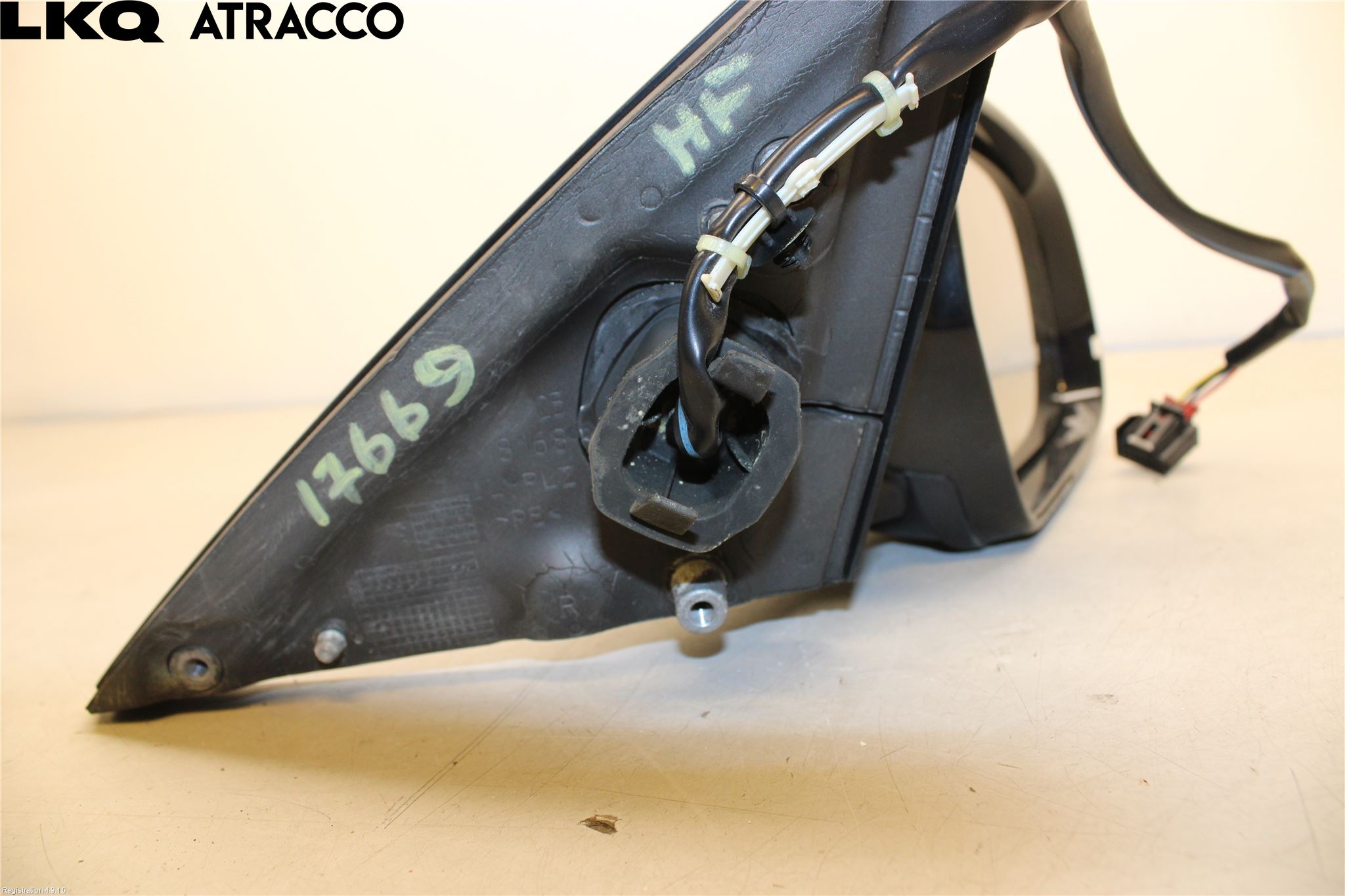 Audi A4/S4 08-11 Speil H M-El Justering