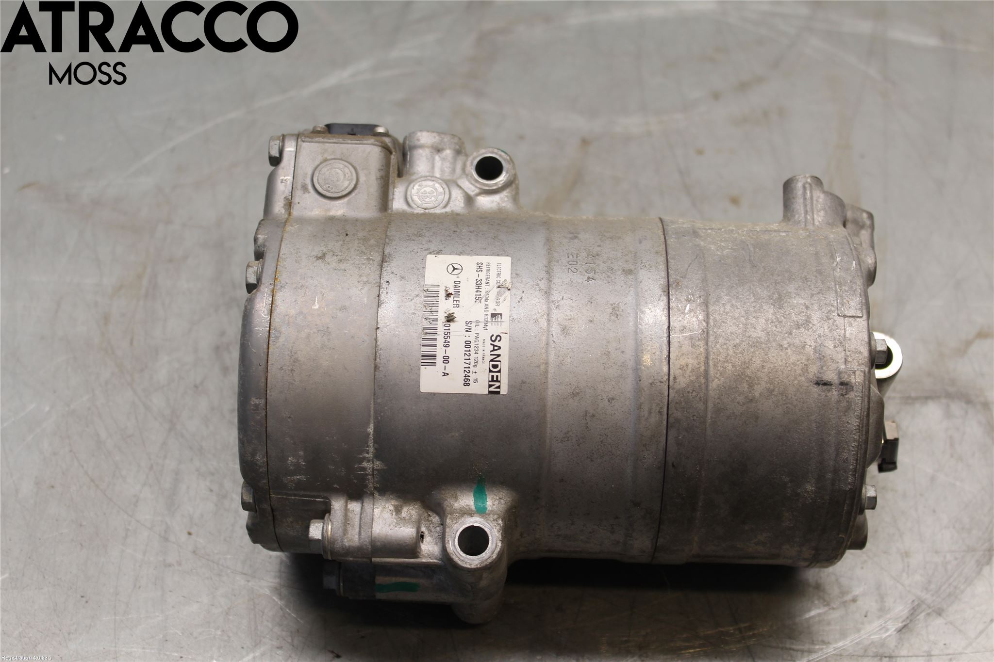 Mercedes-Benz MB B-KLASS (W246/W242) 12-19 Varme Ac Kompressor