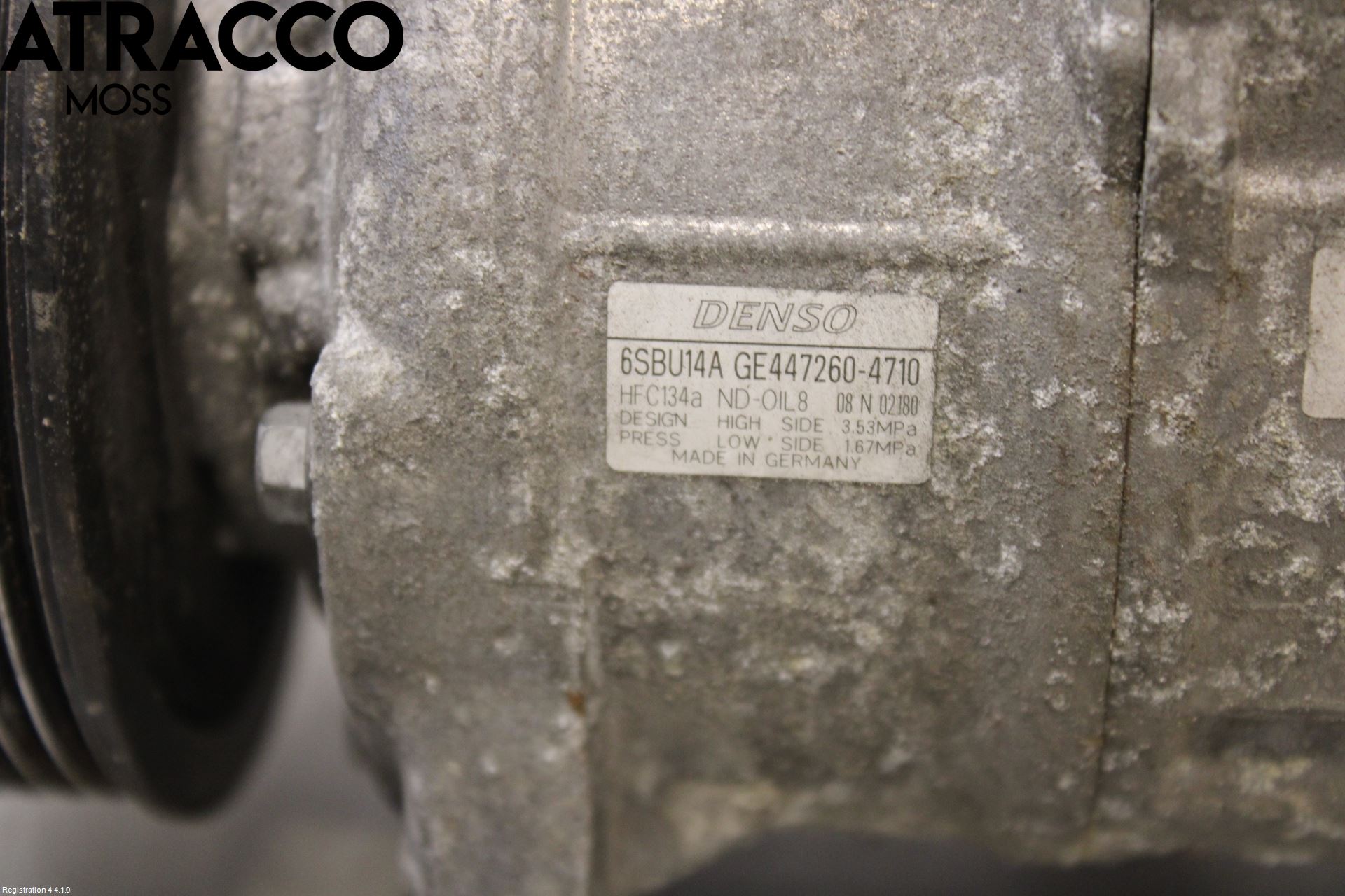 BMW 5 F10/F11/F18 09-17 Varme Ac Kompressor