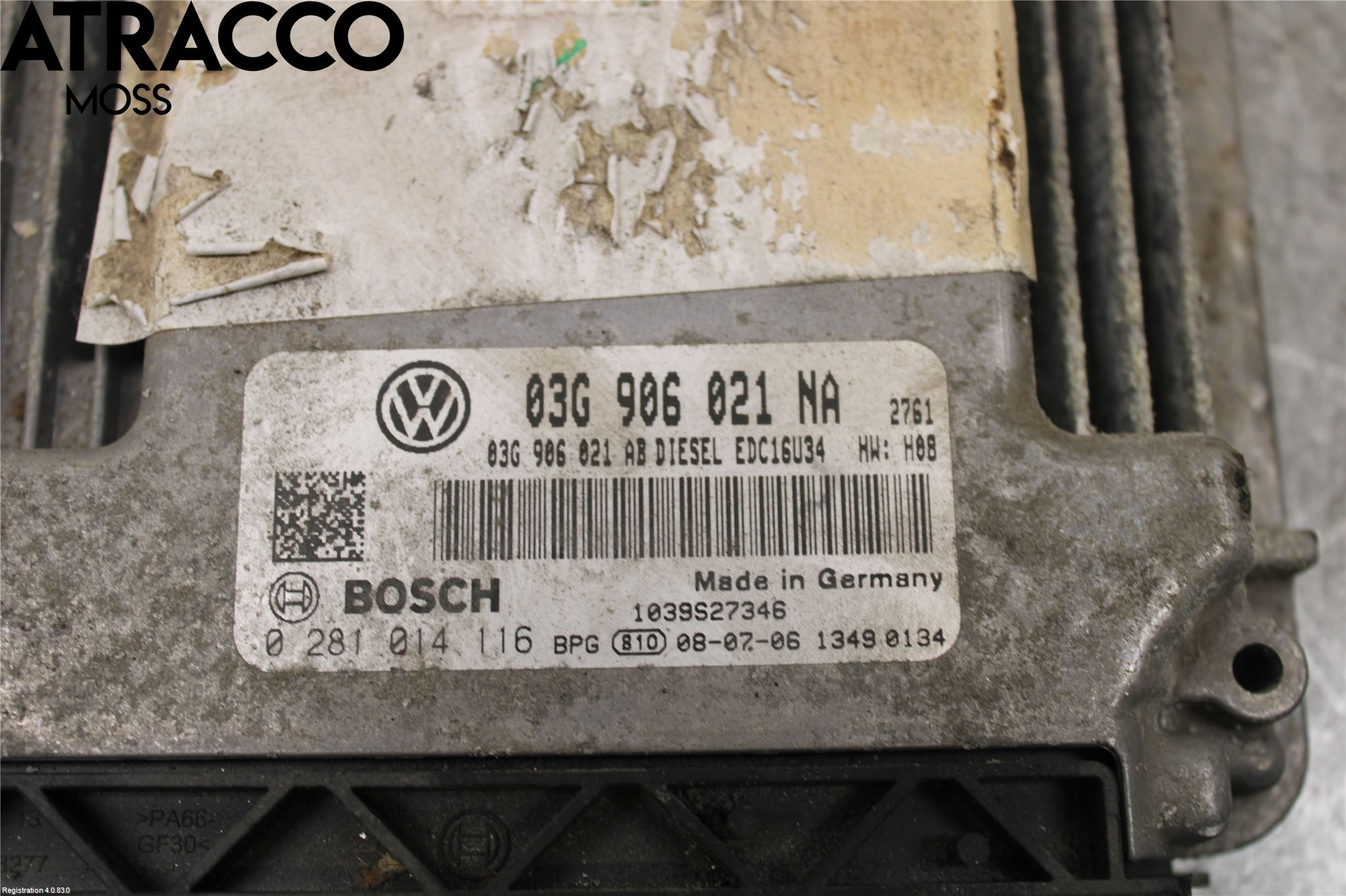 Volkswagen VW GOLF V 04-09 Styreenhet Innsprøytning