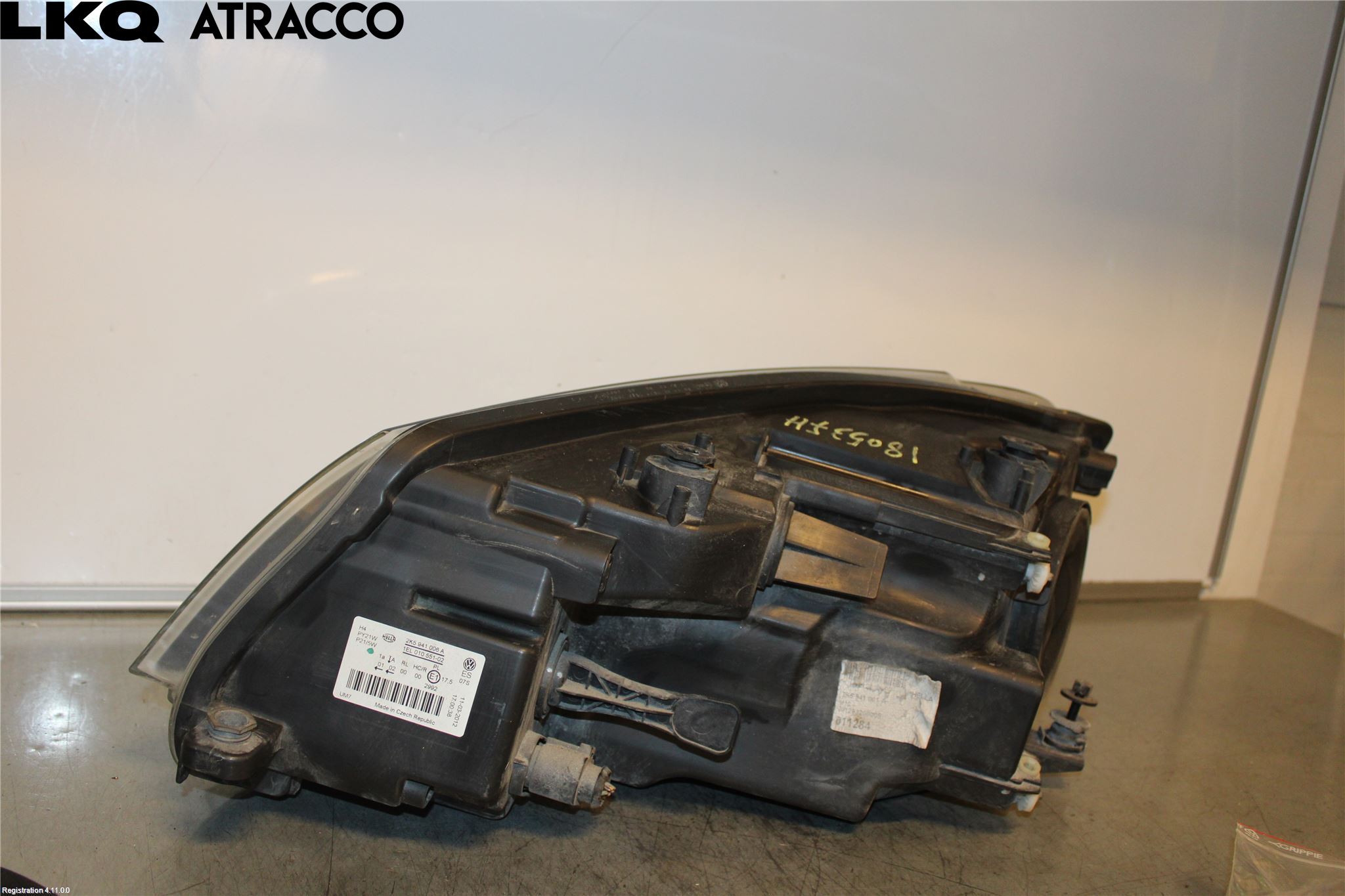 Volkswagen VW CADDY 11-15 Frontlykt Høyre