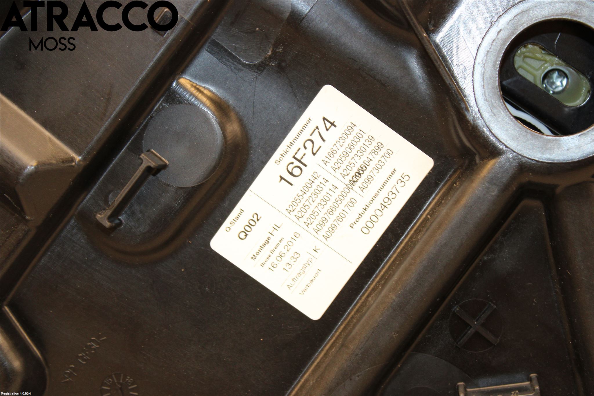 Mercedes-Benz MB C-KLASS (W205) 14-21 Vindusheis El Komp