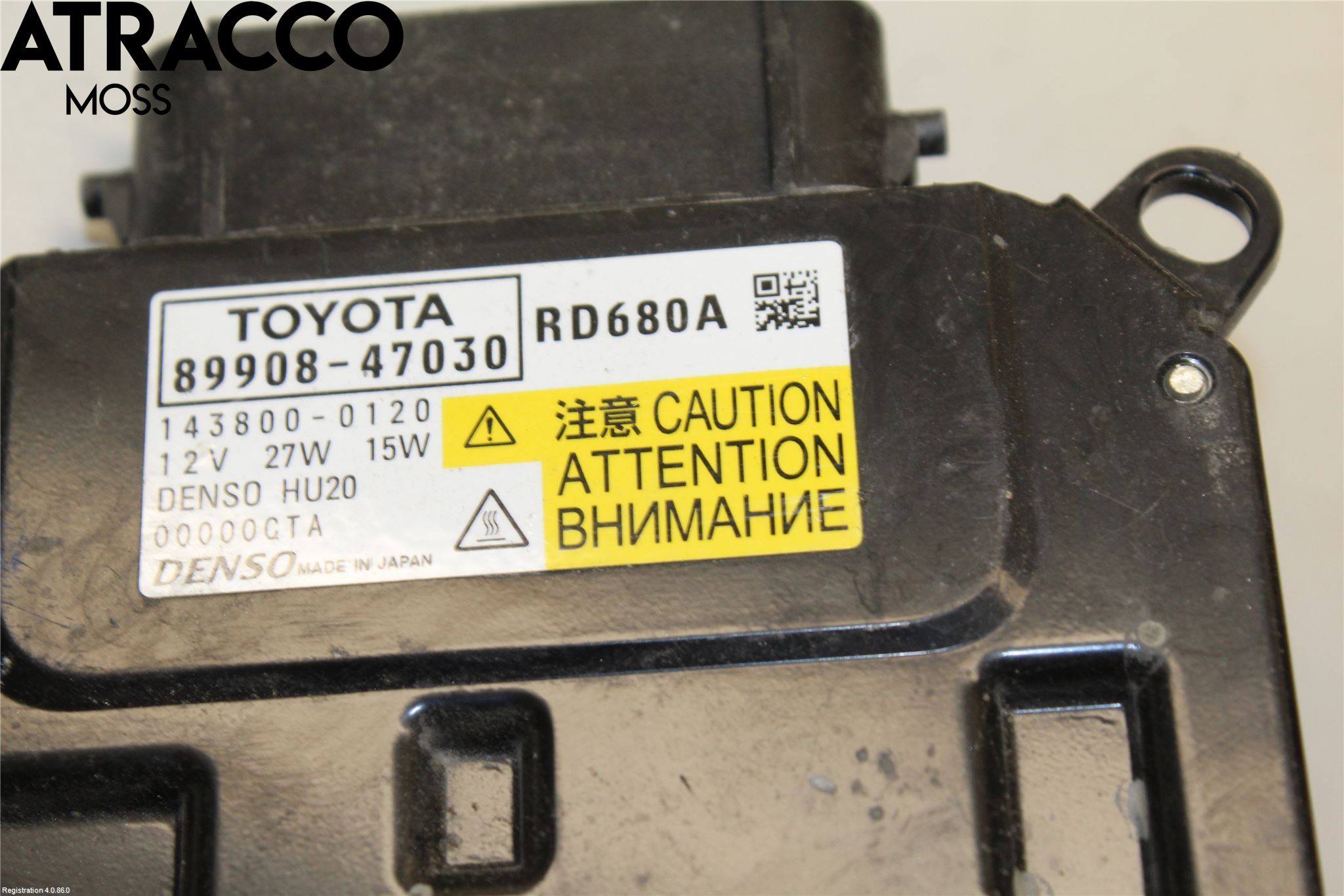 Toyota PRIUS (ZVW50) 16-21 Styreenhet Xenon