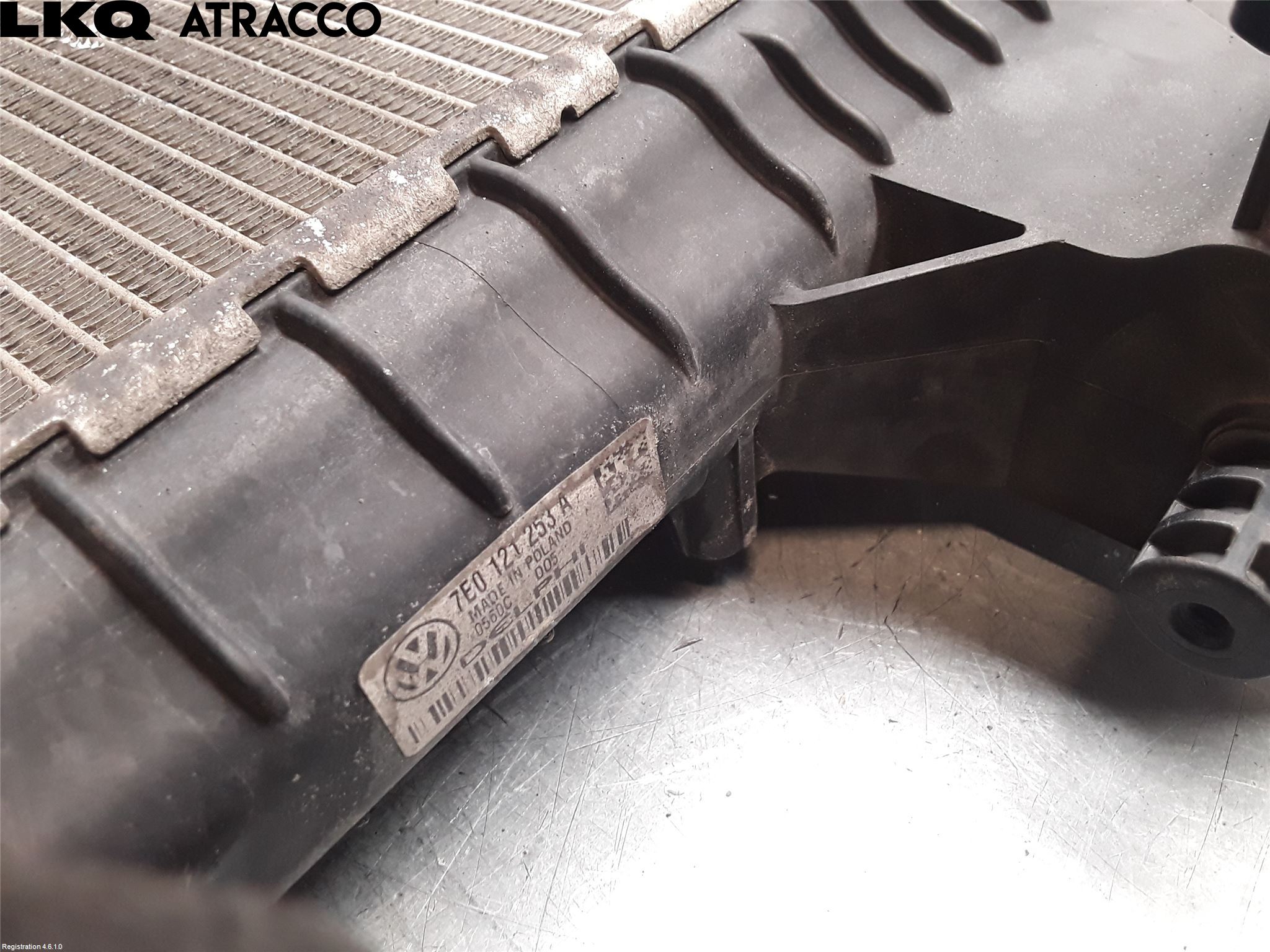 Volkswagen VW TRANSP/CARAVELLE (T5) 04-15 Radiator Manuell