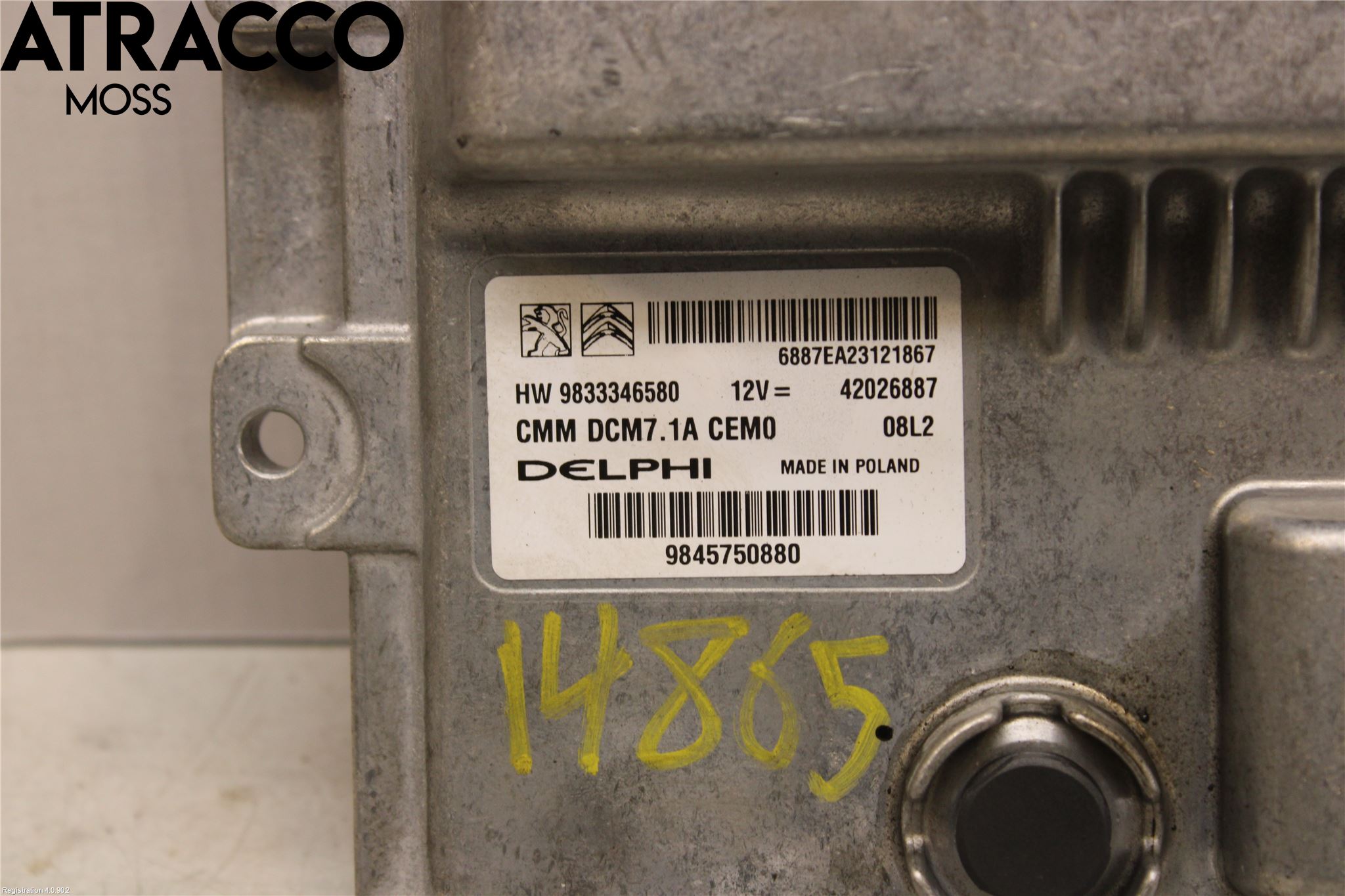 Toyota PROACE II 16- Styreenhet Dieselpumpe