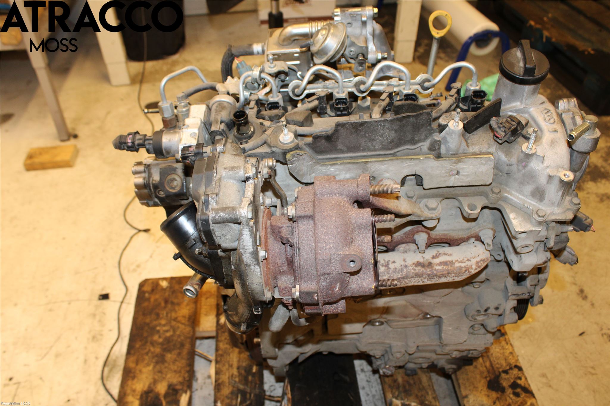 Toyota YARIS XP90 06-11 Motor Diesel