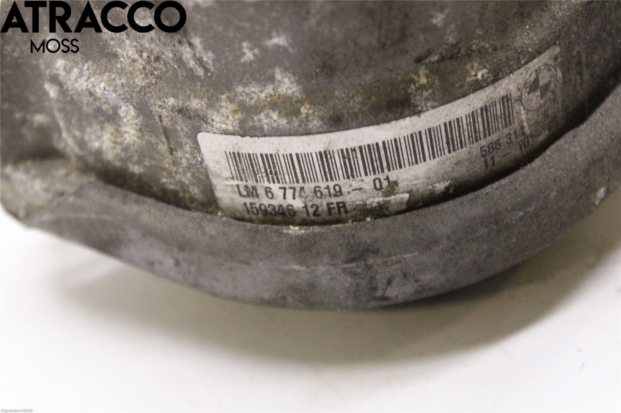 BMW 5 E60/61 Sed/Tou 02-10 Motor Feste Gummi