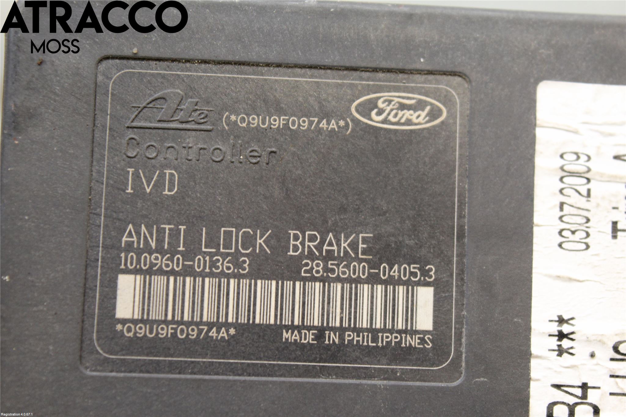 Ford FOCUS 08-11 Abs Hydraulikkaggregat