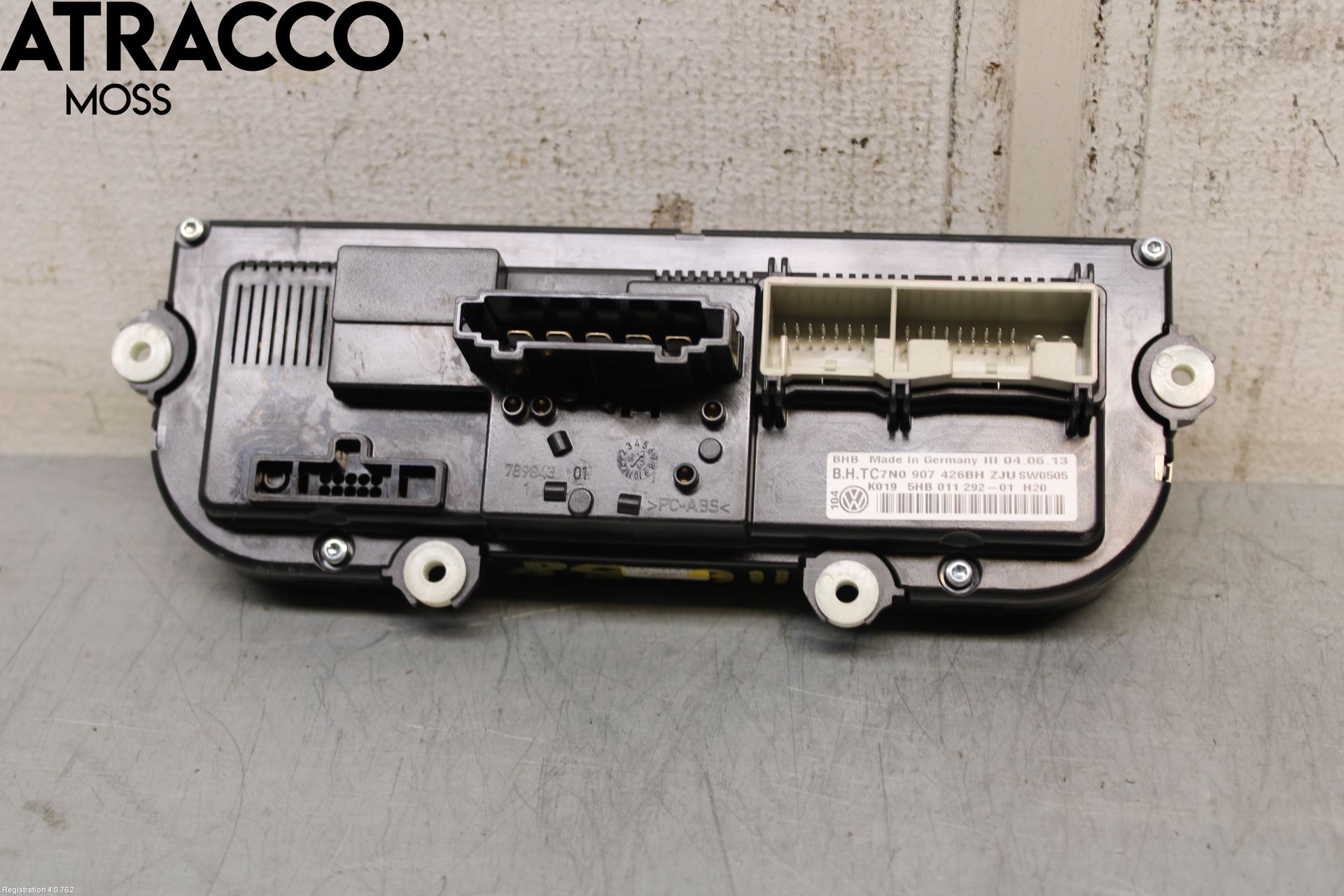 Volkswagen VW CADDY 11-15 Varme Ac Betjening-Display