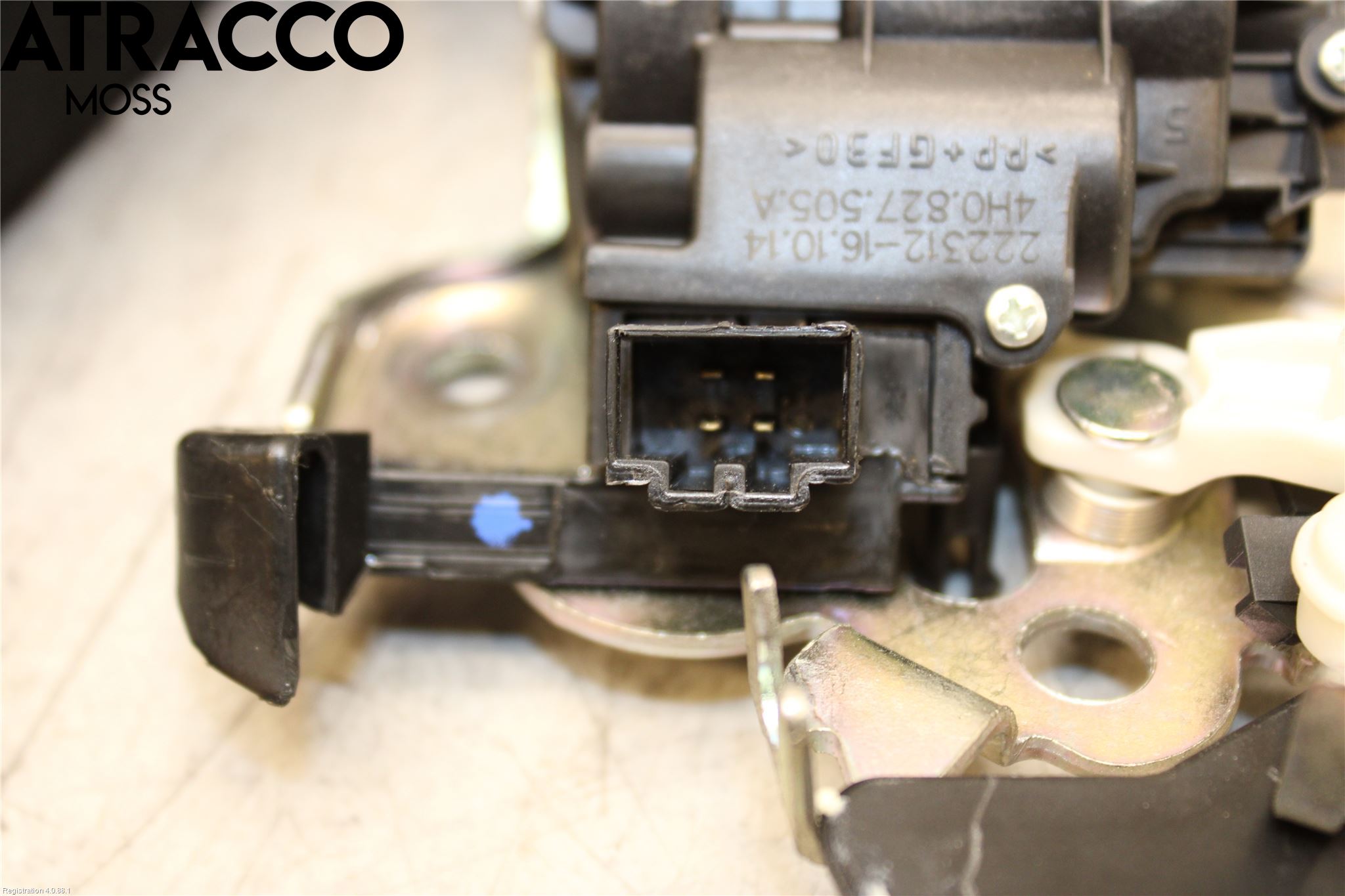 Audi A6/S6 4G 11-18 Bakluke-Lokk Låsekasse