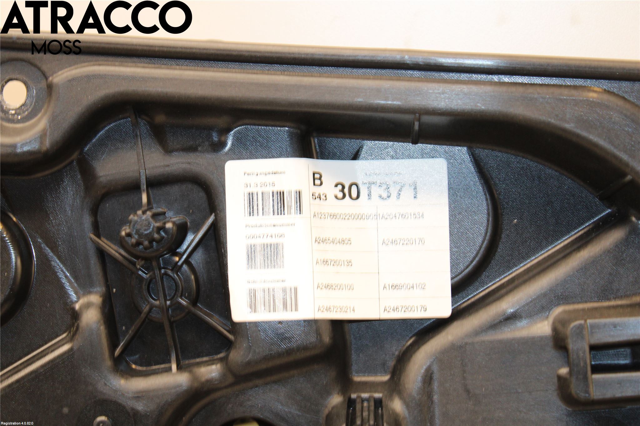 Mercedes-Benz MB B-KLASS (W246/W242) 12-19 Vindusheis