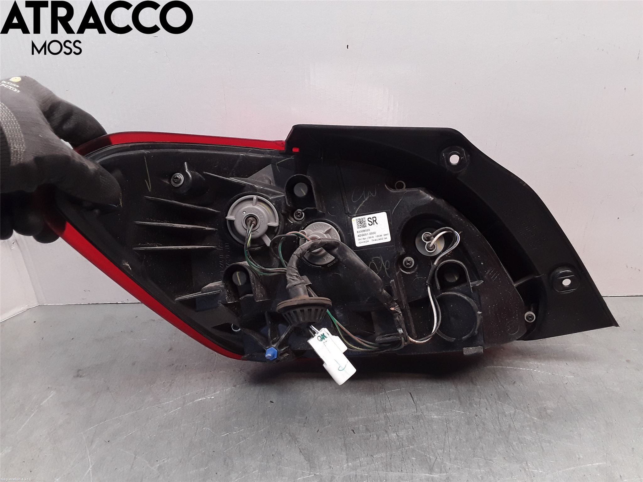 Mitsubishi SPACE STAR 13- Baklykt Høyre