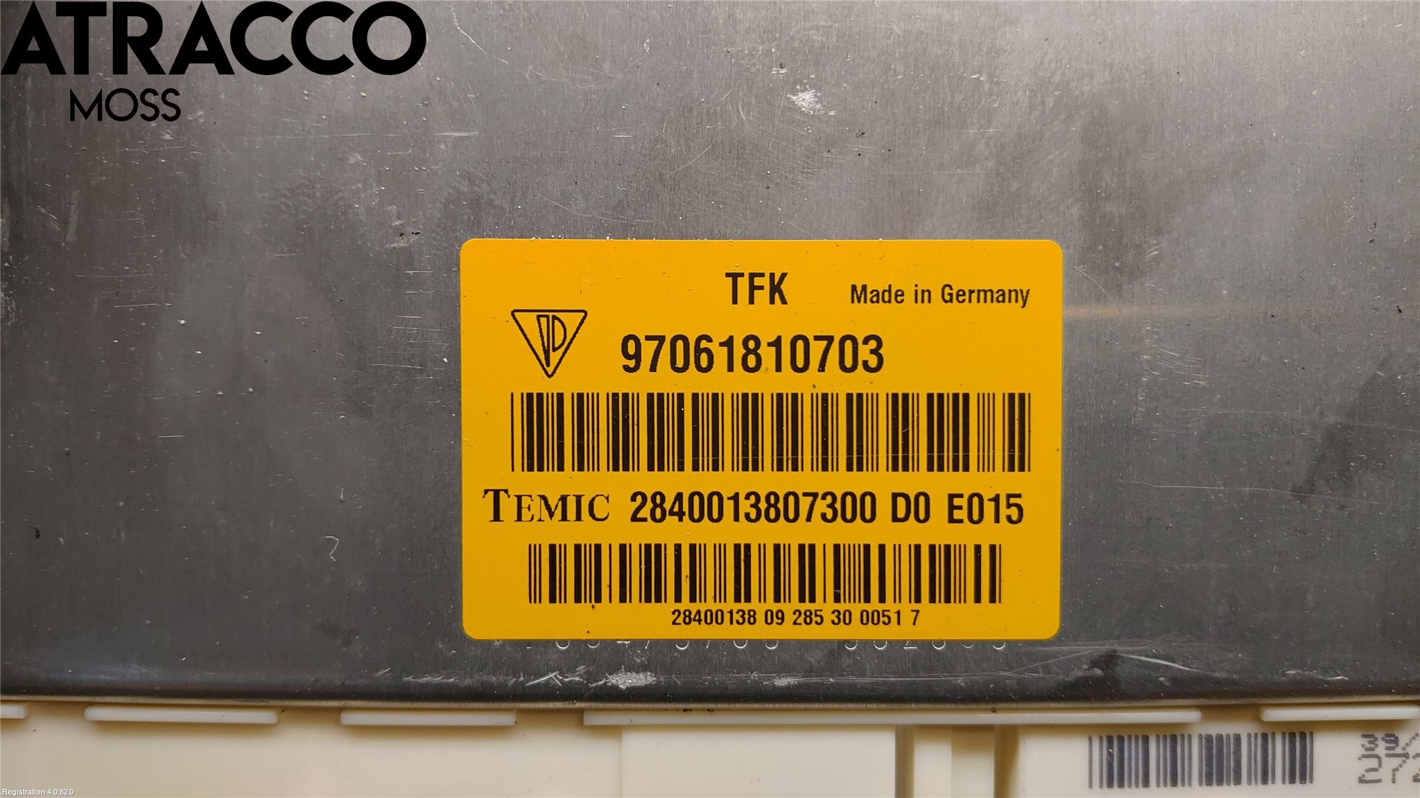 Porsche PANAMERA 09- Styreenhet Øvrig