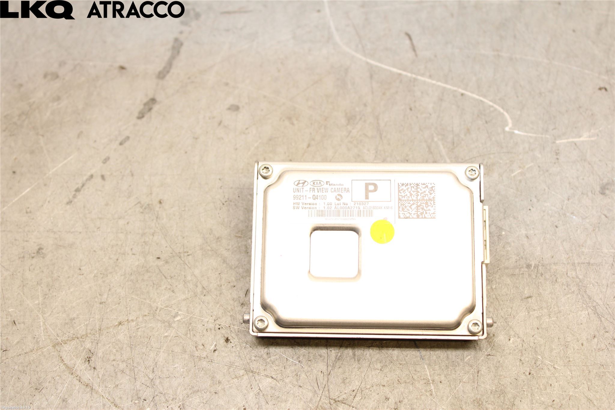 Kia NIRO (DE) 17-22 Parkeringshjelp Kamera