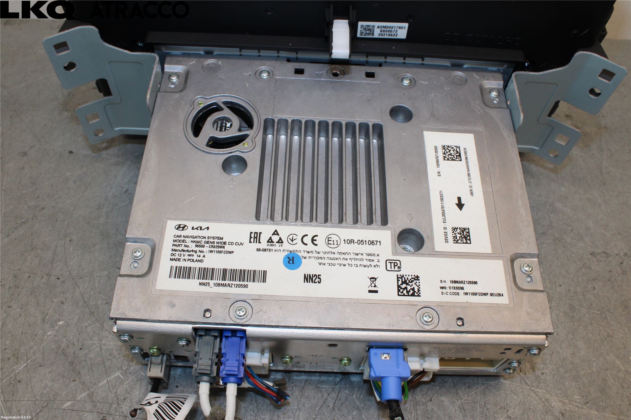 Kia XCEED 19- Multifunktionsdisplay